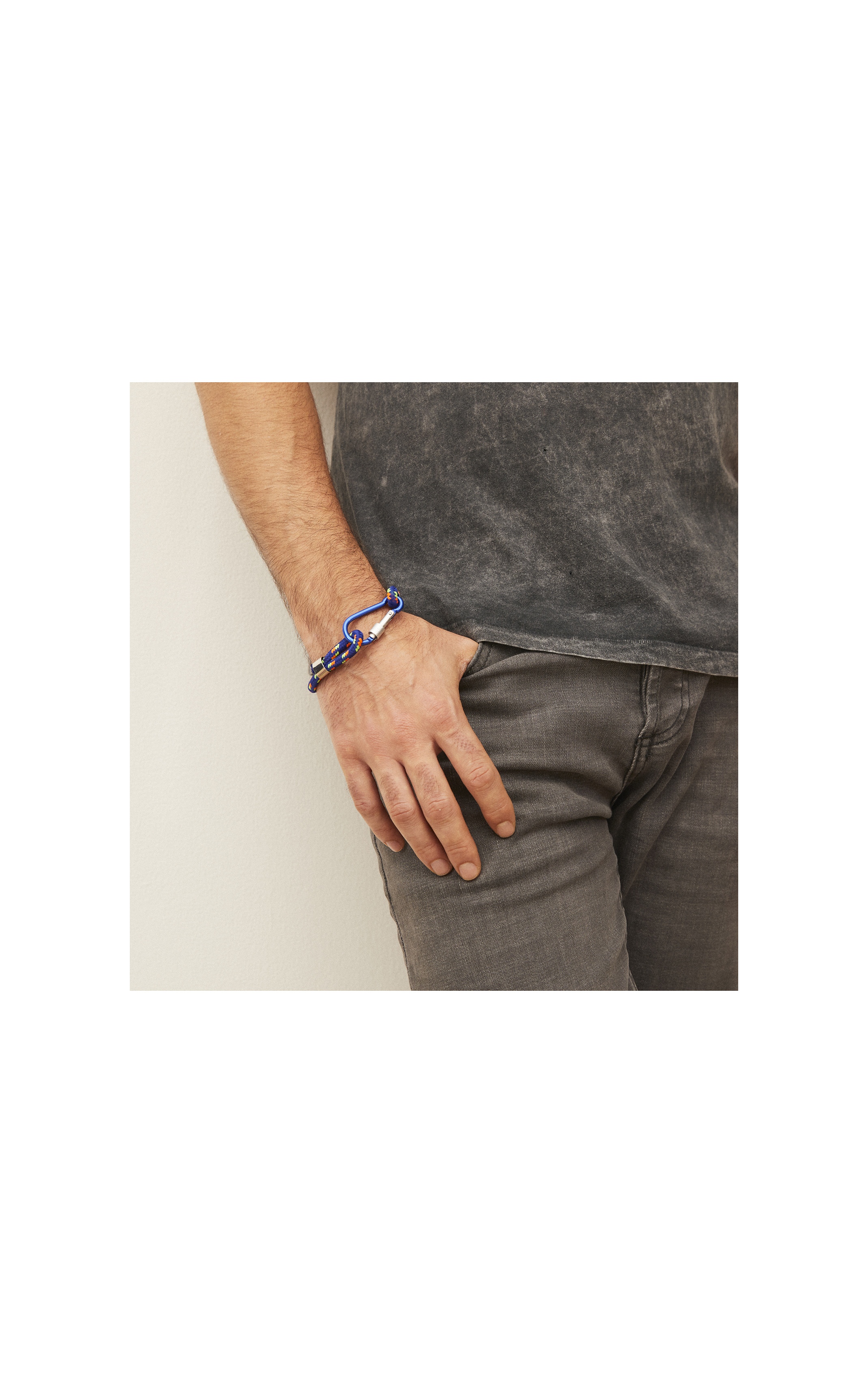 Men's bracelet Boss navy