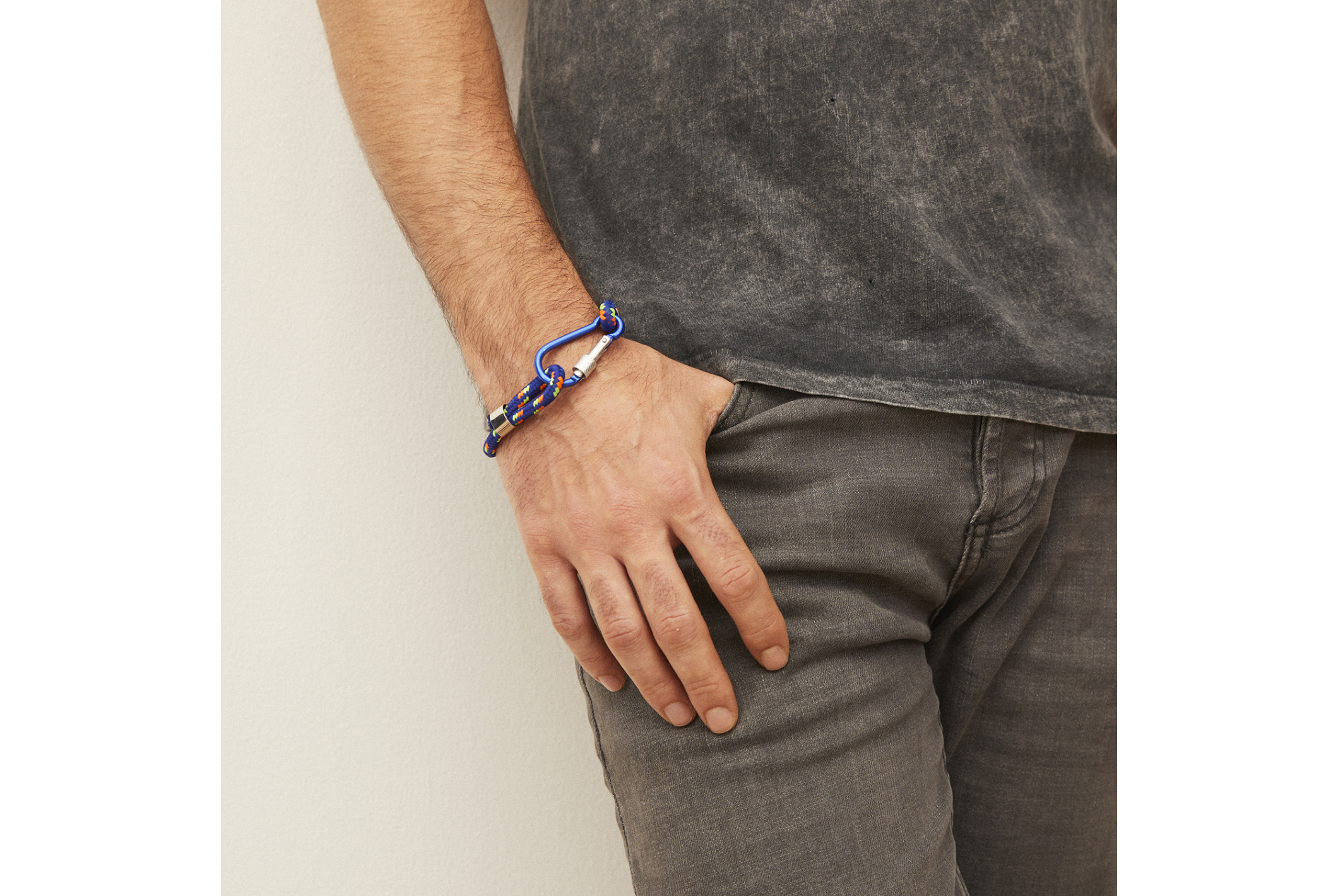 Hipanema Bracelet homme Boss Bleu Marine