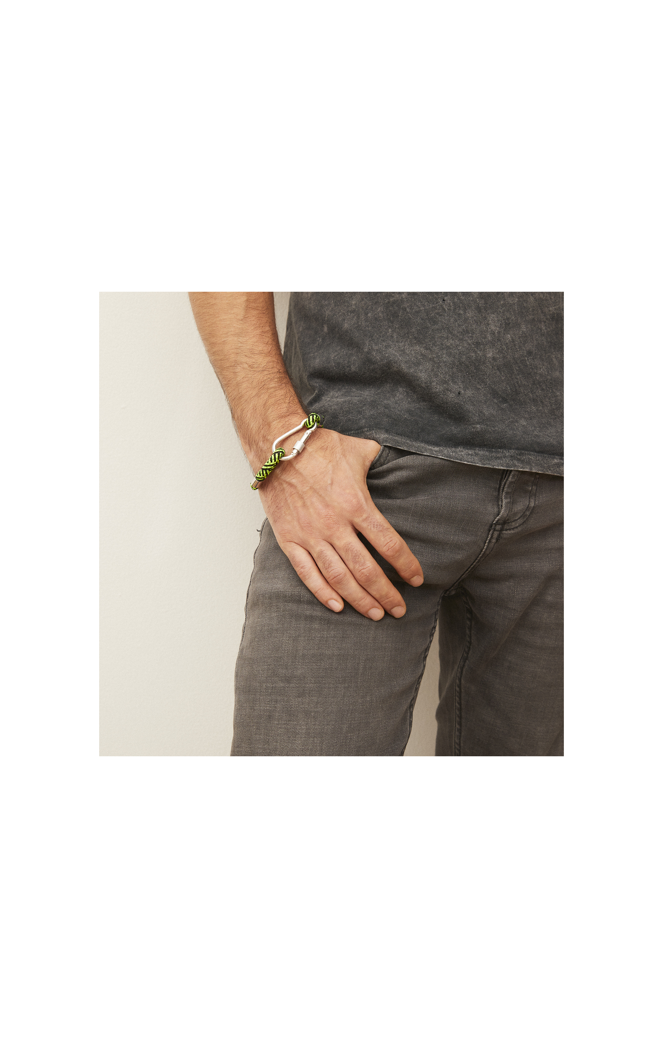 Men's bracelet Boss Yellow Yellow