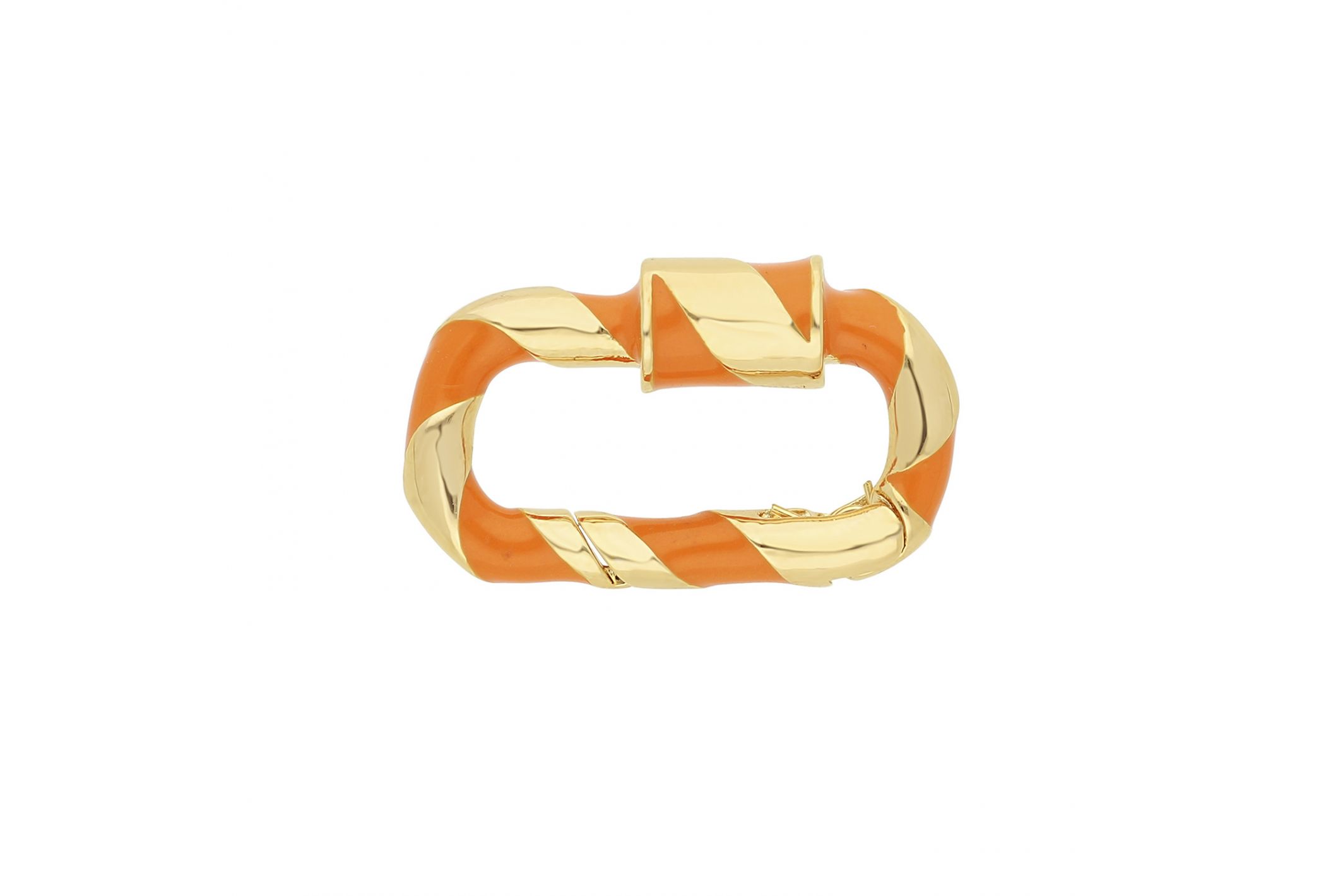 Hipanema Fermoir Sweetstripe Orange