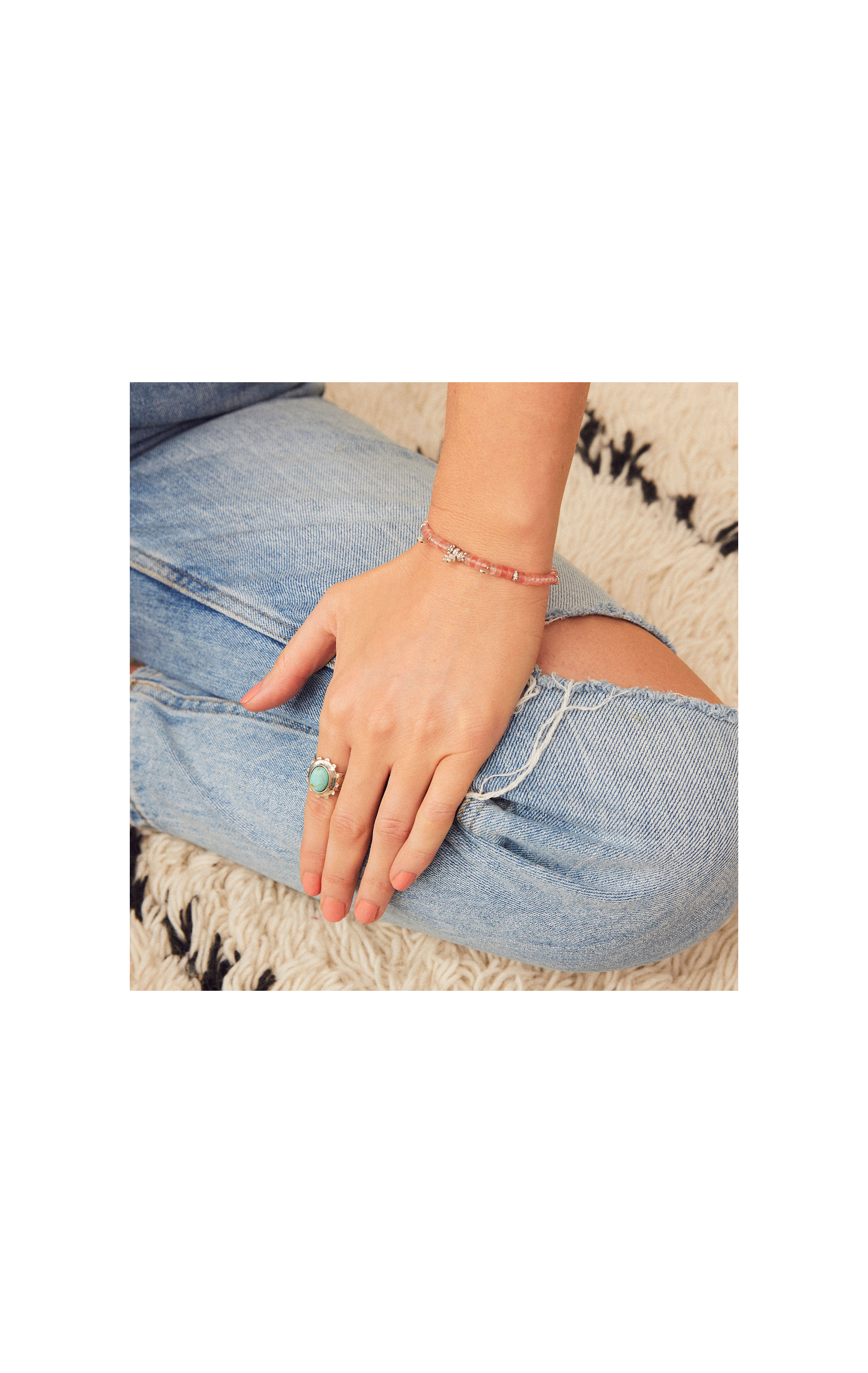 Bracelet Matcha Rose