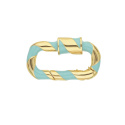 Sweetstripe Bleu Turquoise