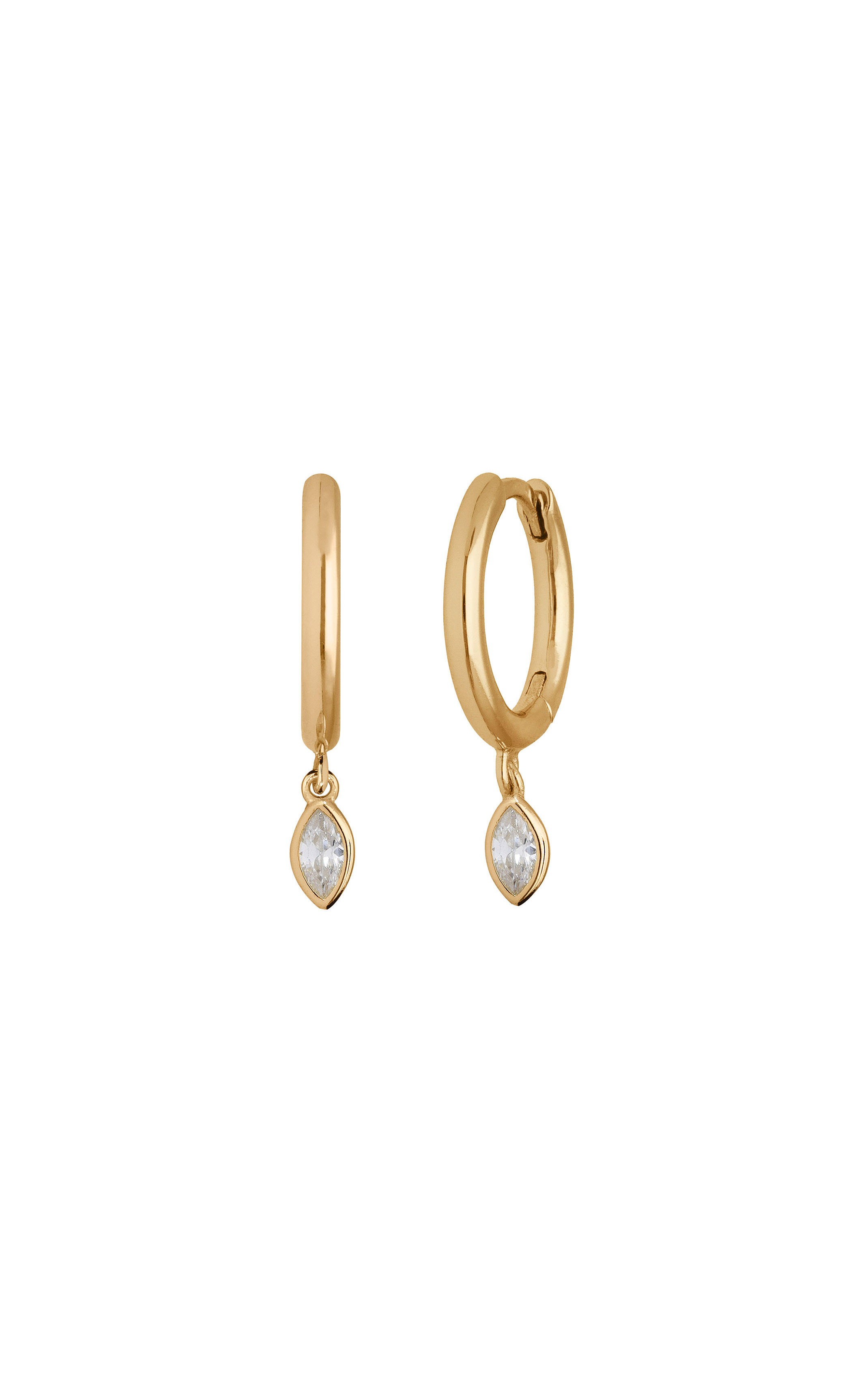 Boucle d'oreille Paulyne Doré