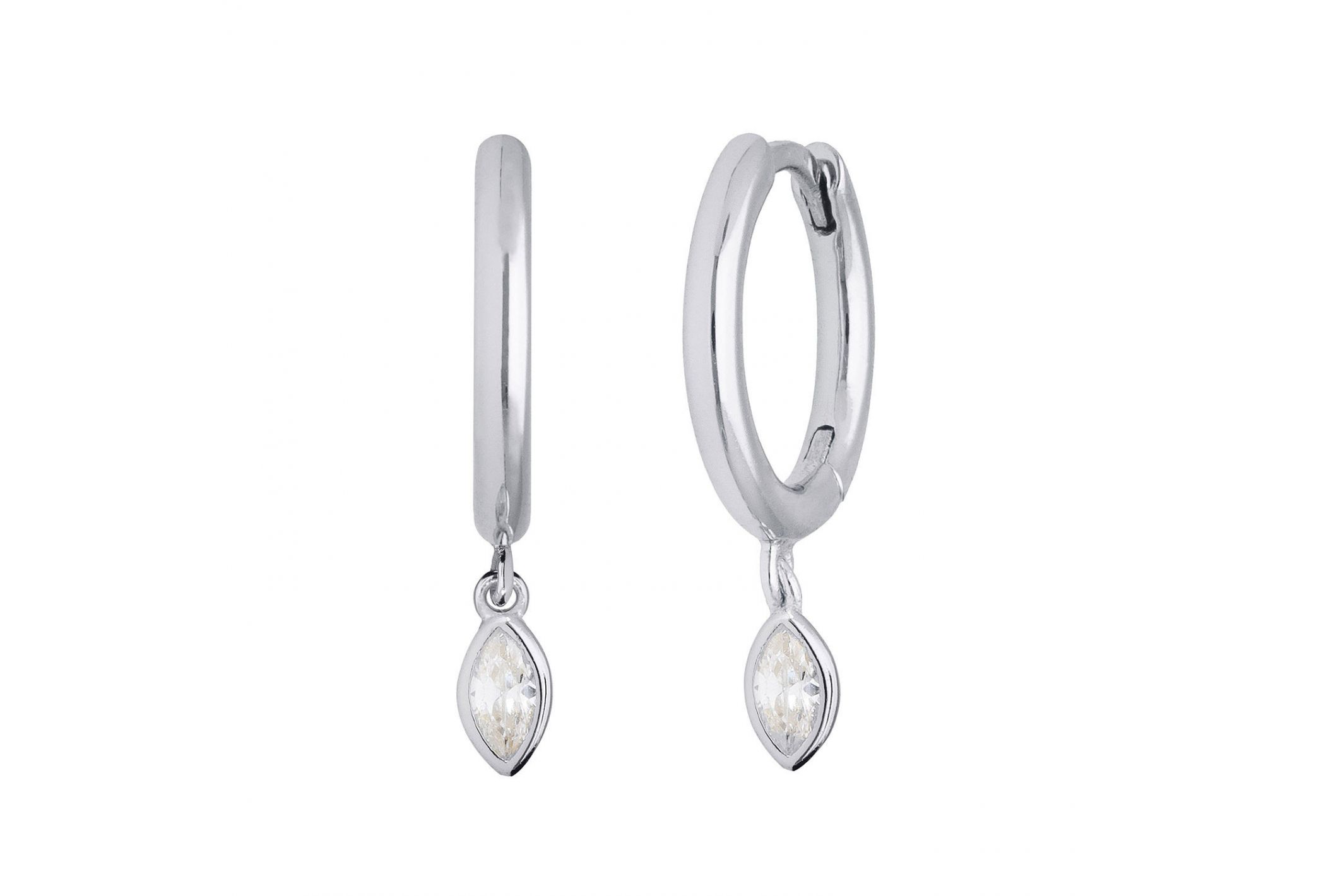 Hipanema Boucle d'oreille Paulyne Argent
