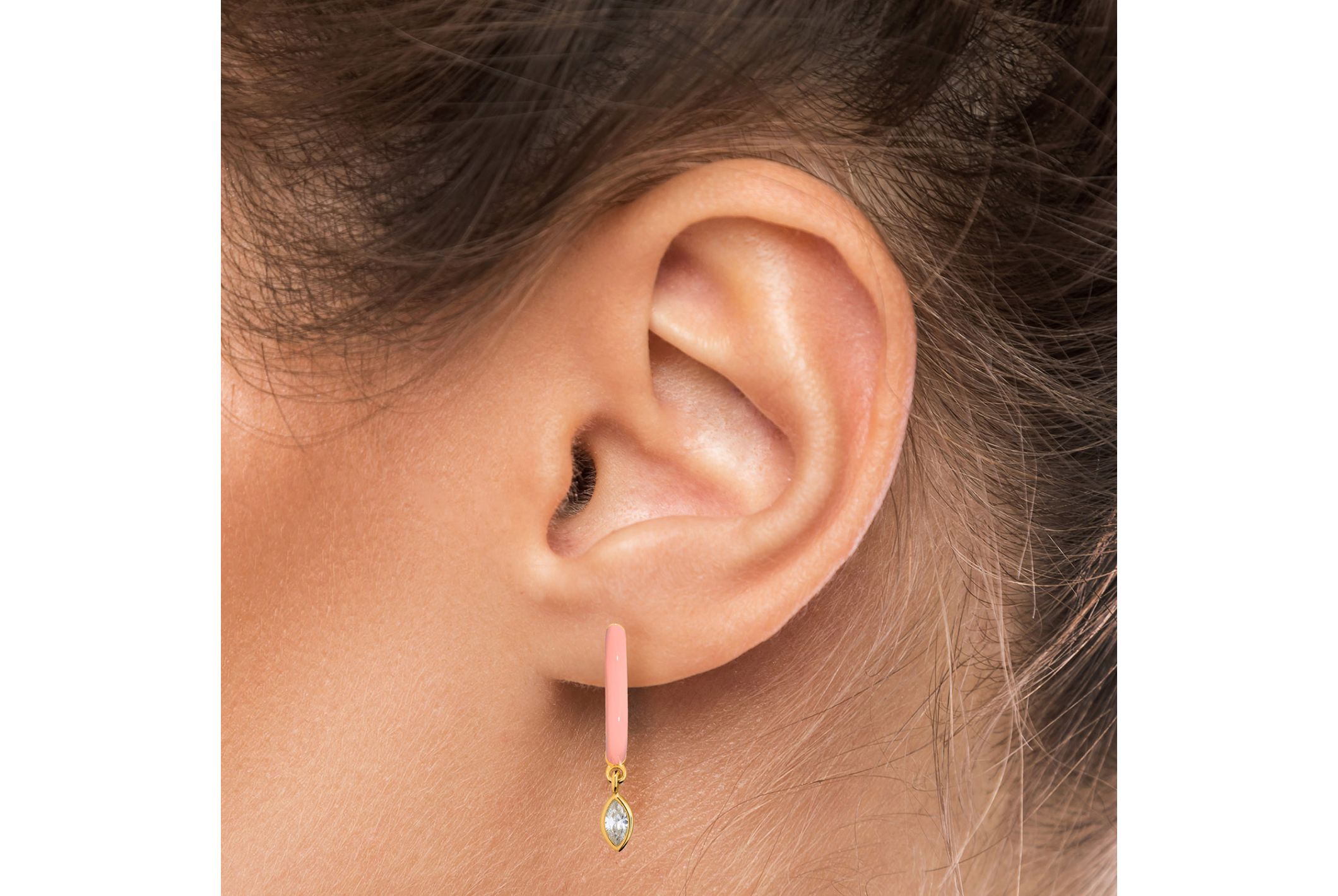 Hipanema Earring Dantes Pink
