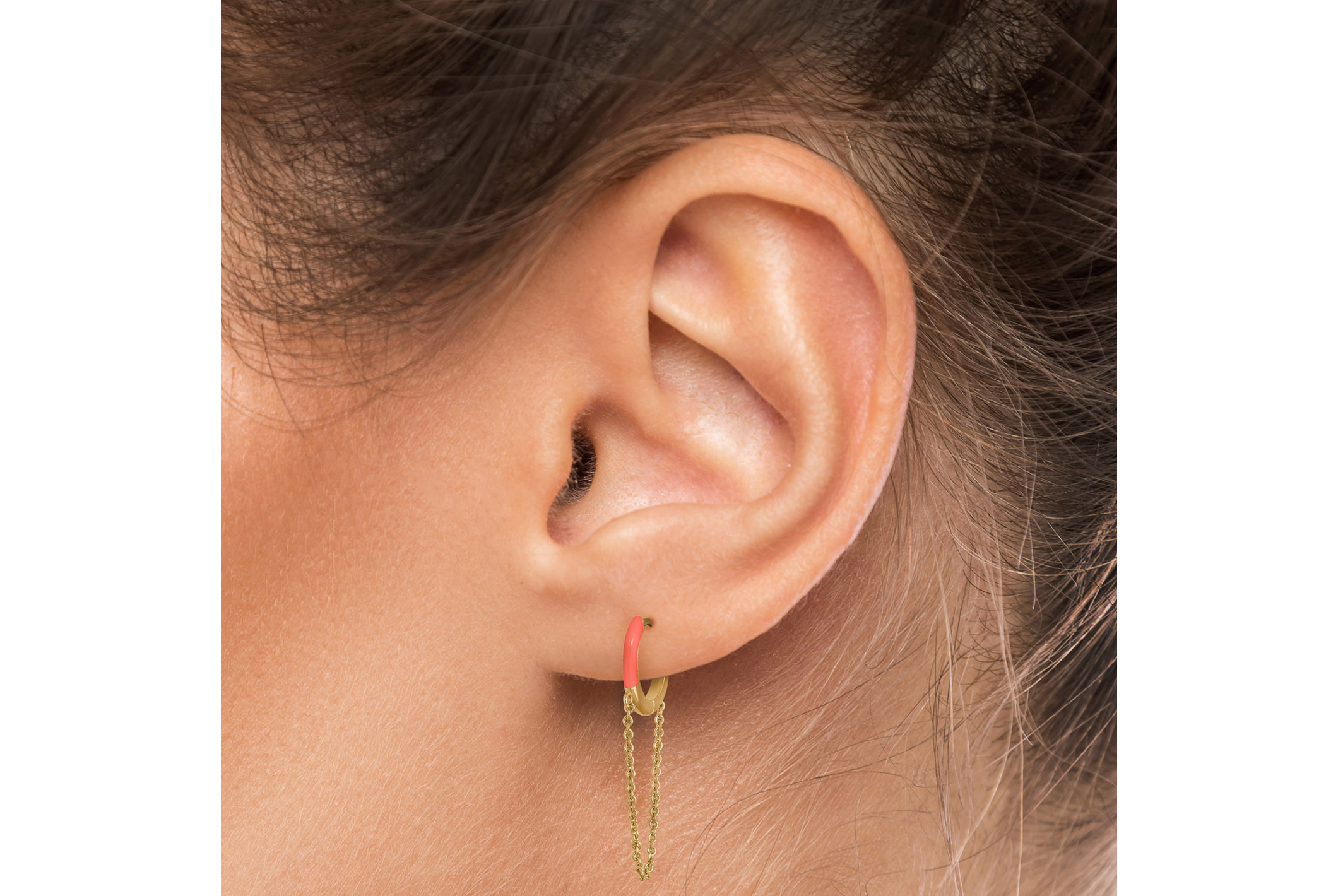 Hipanema Earring Milady Coral Coral