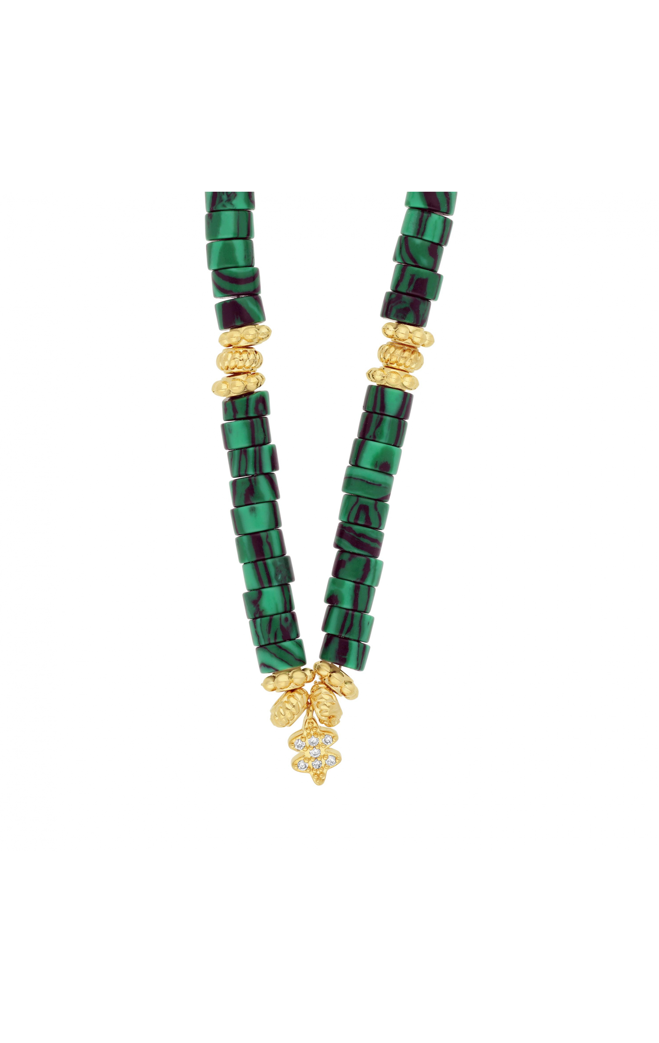 Necklace Mamba Green Green