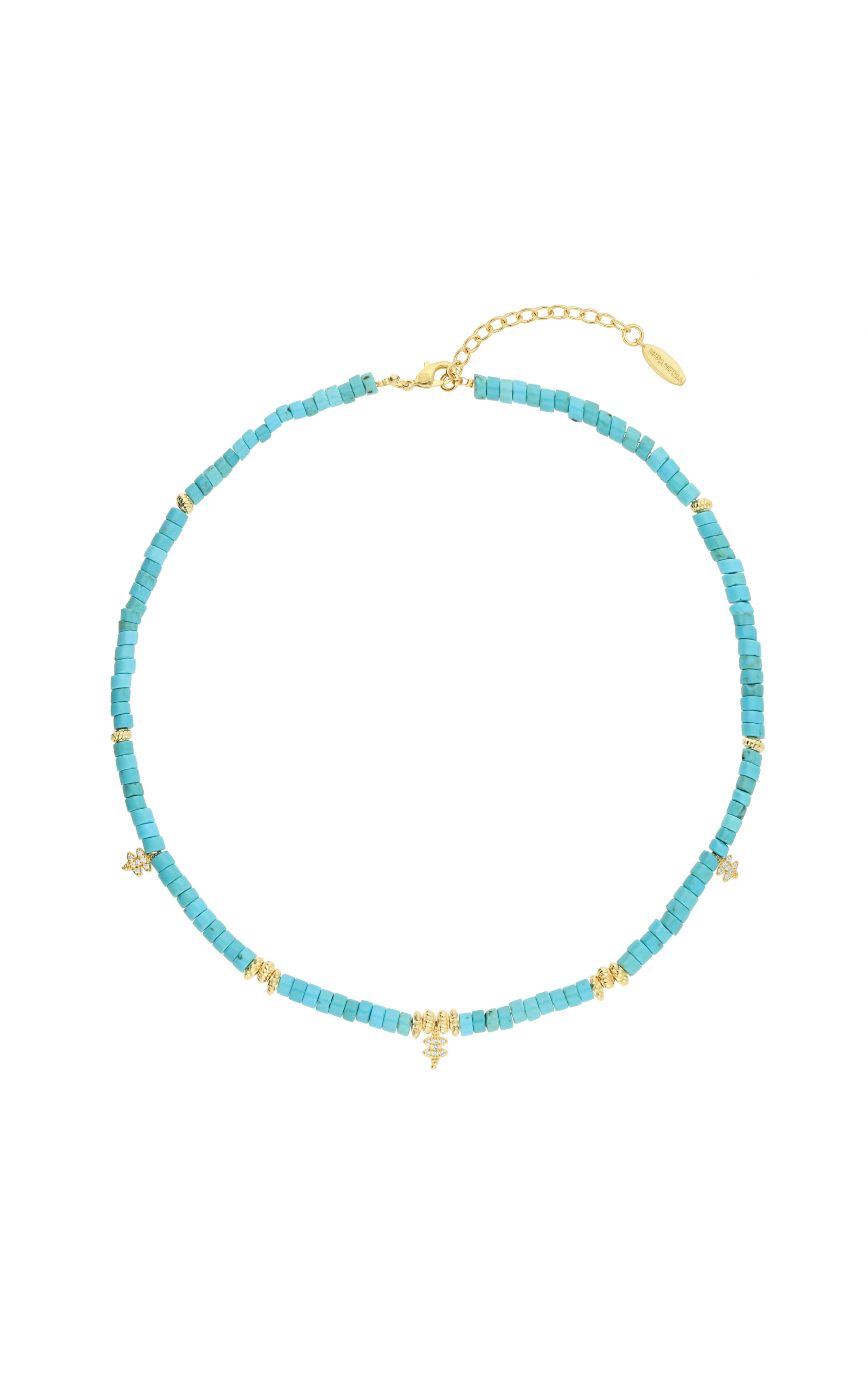 Collier Mamba Bleu Turquoise