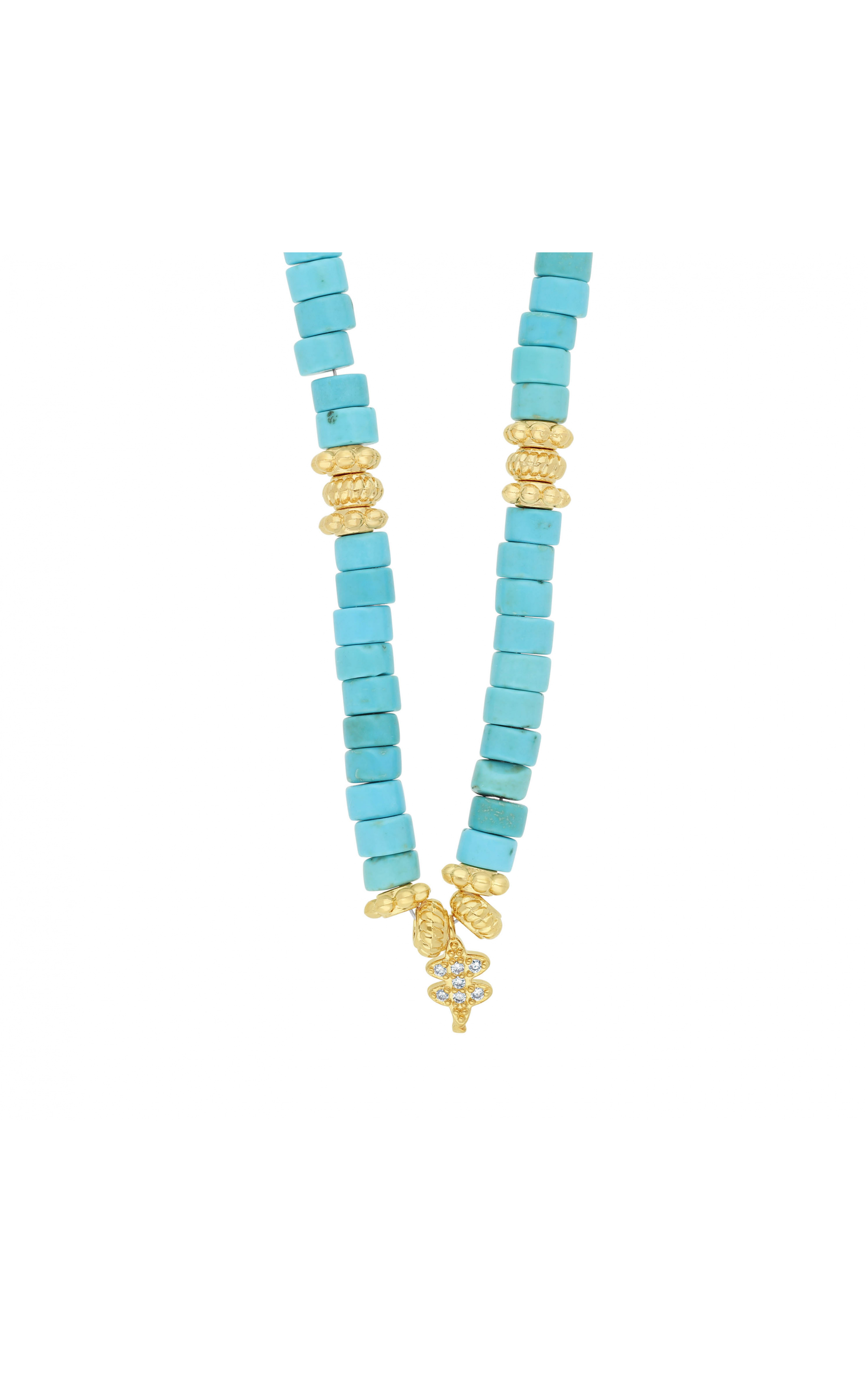 Collier Mamba Bleu Turquoise