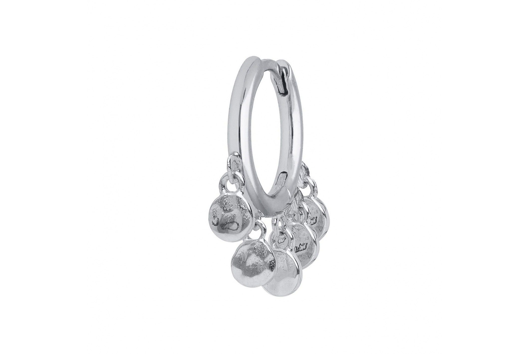 Hipanema Earring Servane Silver Silver