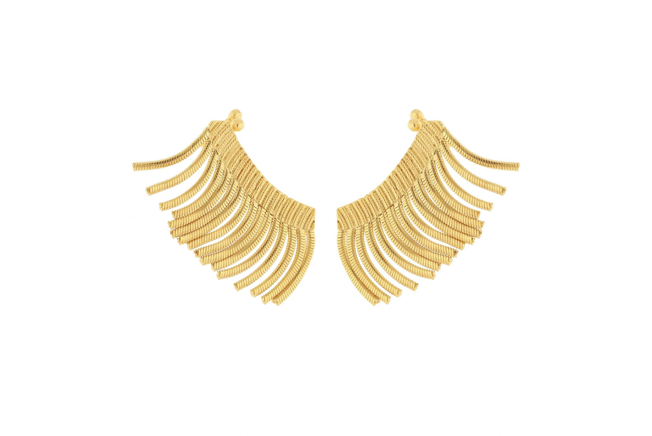 Hipanema Earrings Andrea Gold Gold