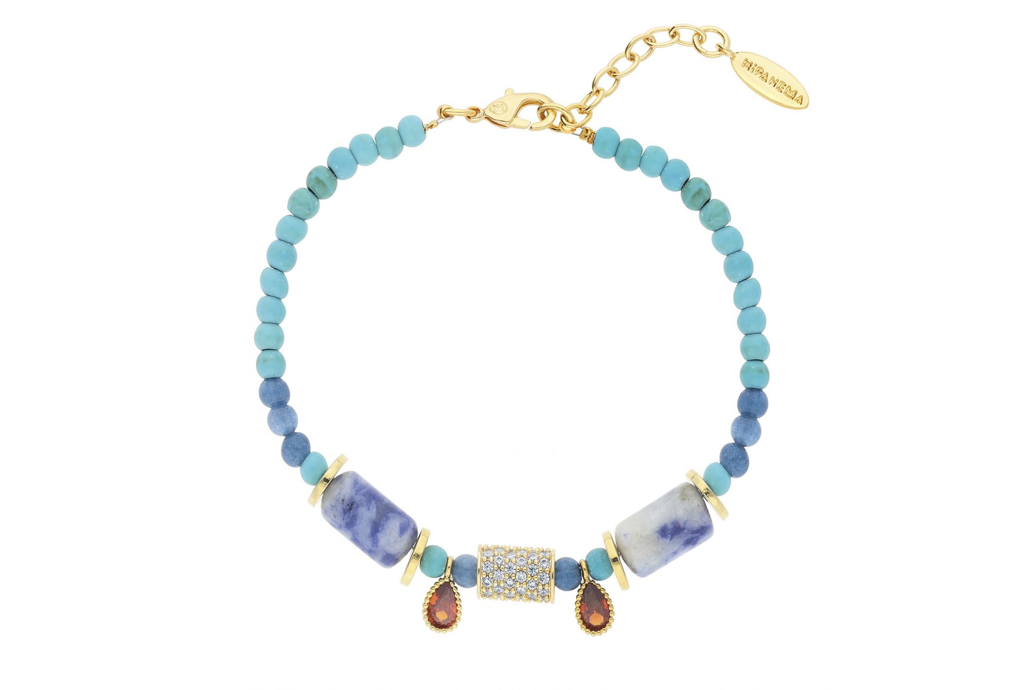 Hipanema Bracelet Papyrus Turquoise Blue Turquoise