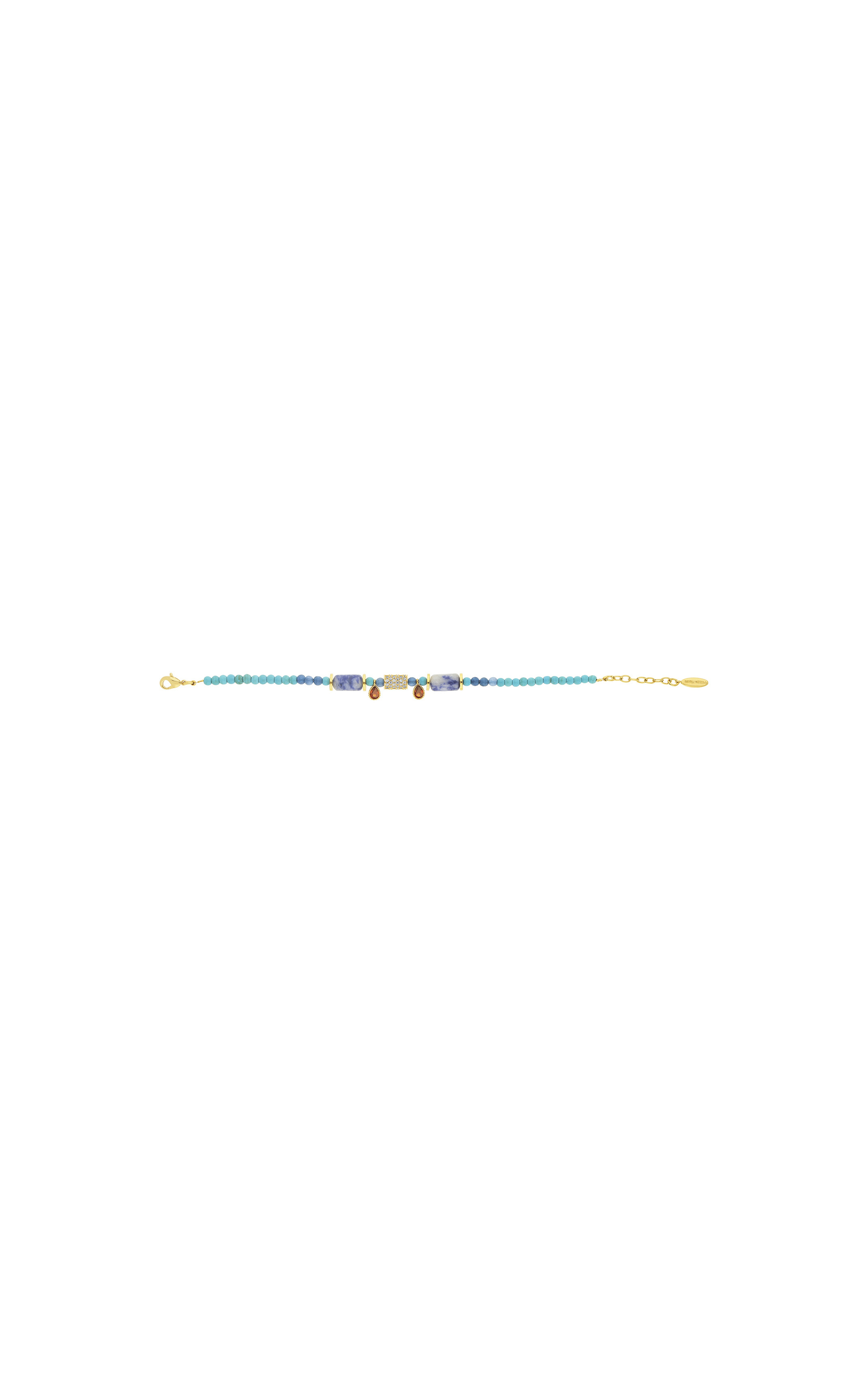 Bracelet Papyrus Bleu Turquoise