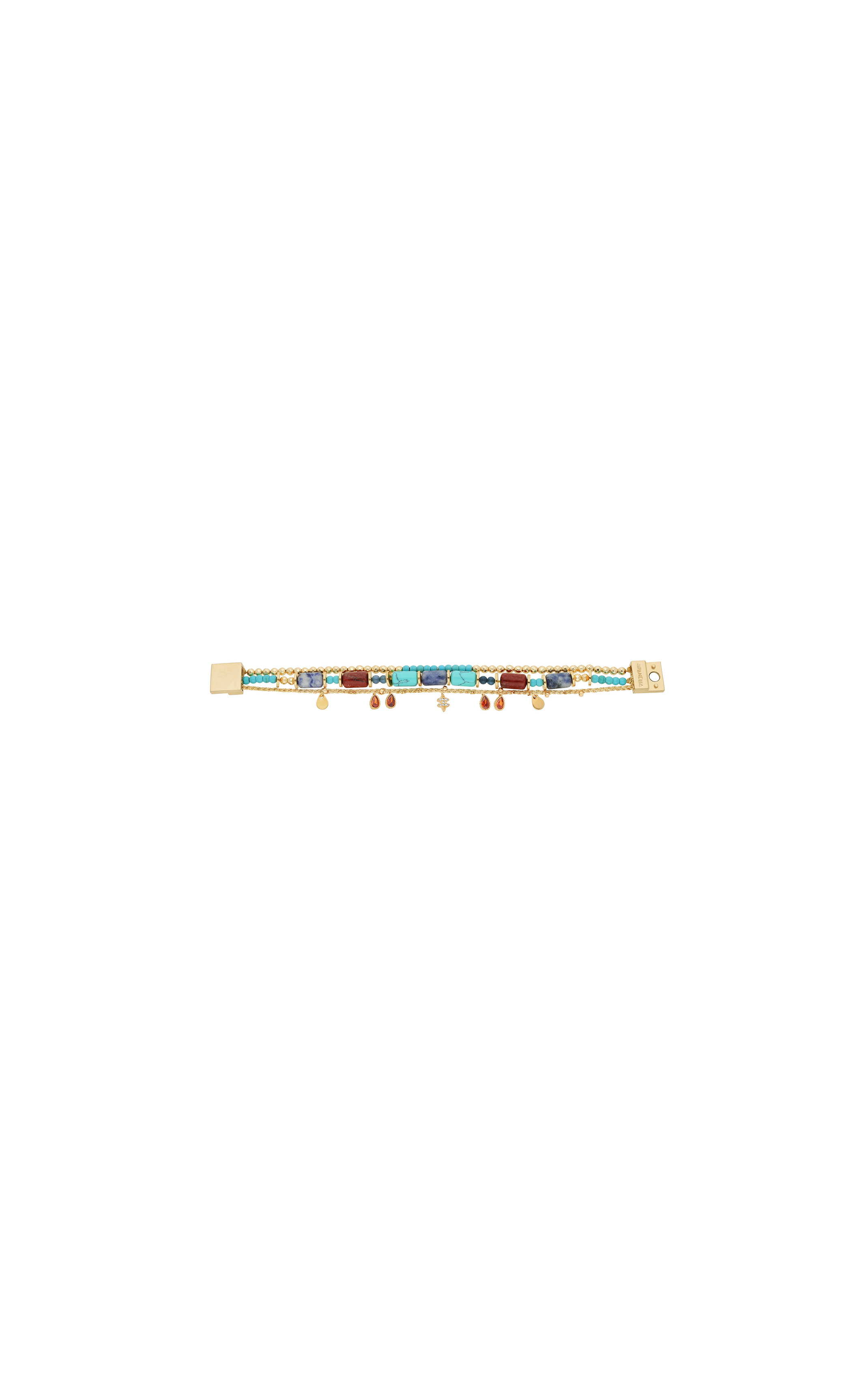 Manchette Brigand Bleu Turquoise
