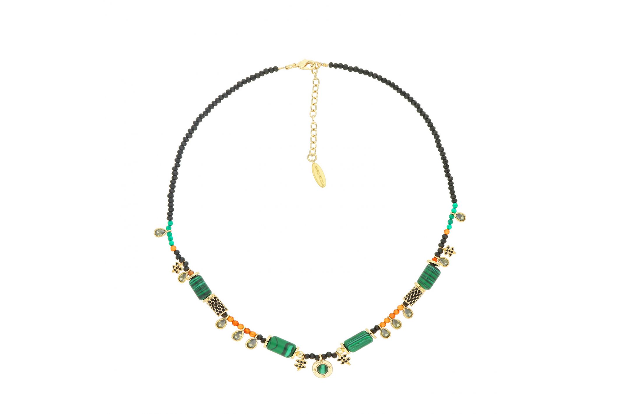 Hipanema Collier Sarcophage Noir