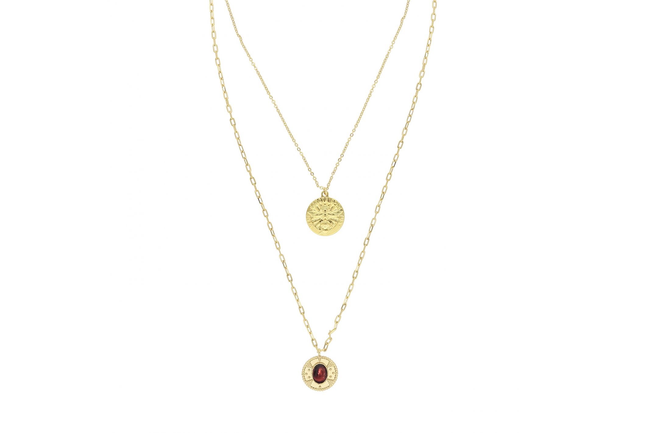 Hipanema Collier Silas Rouge