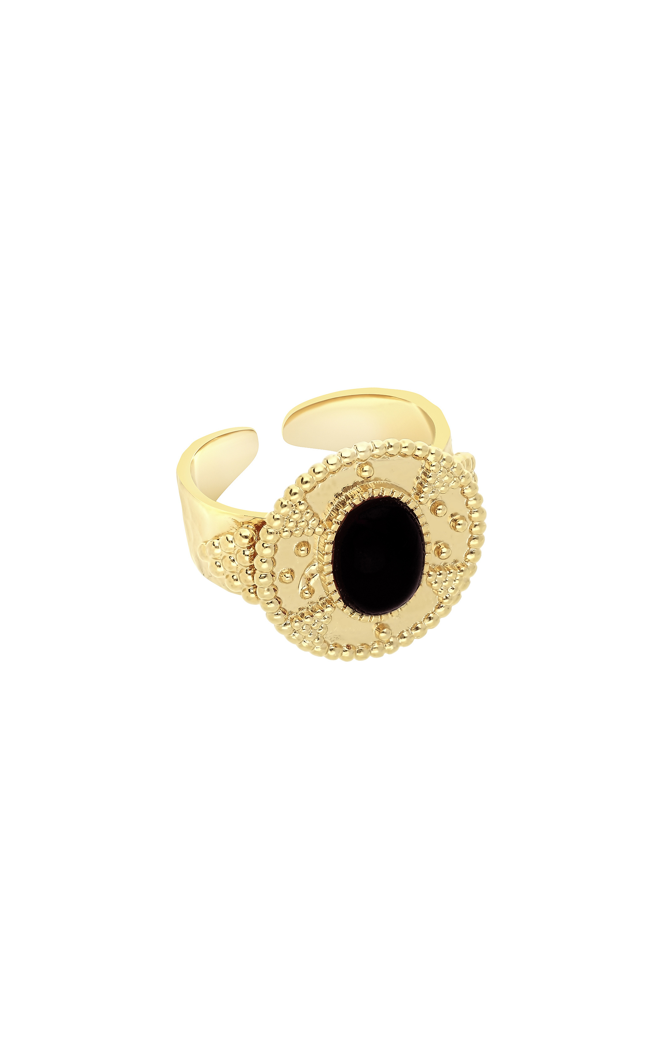 Ring Anka Black Black