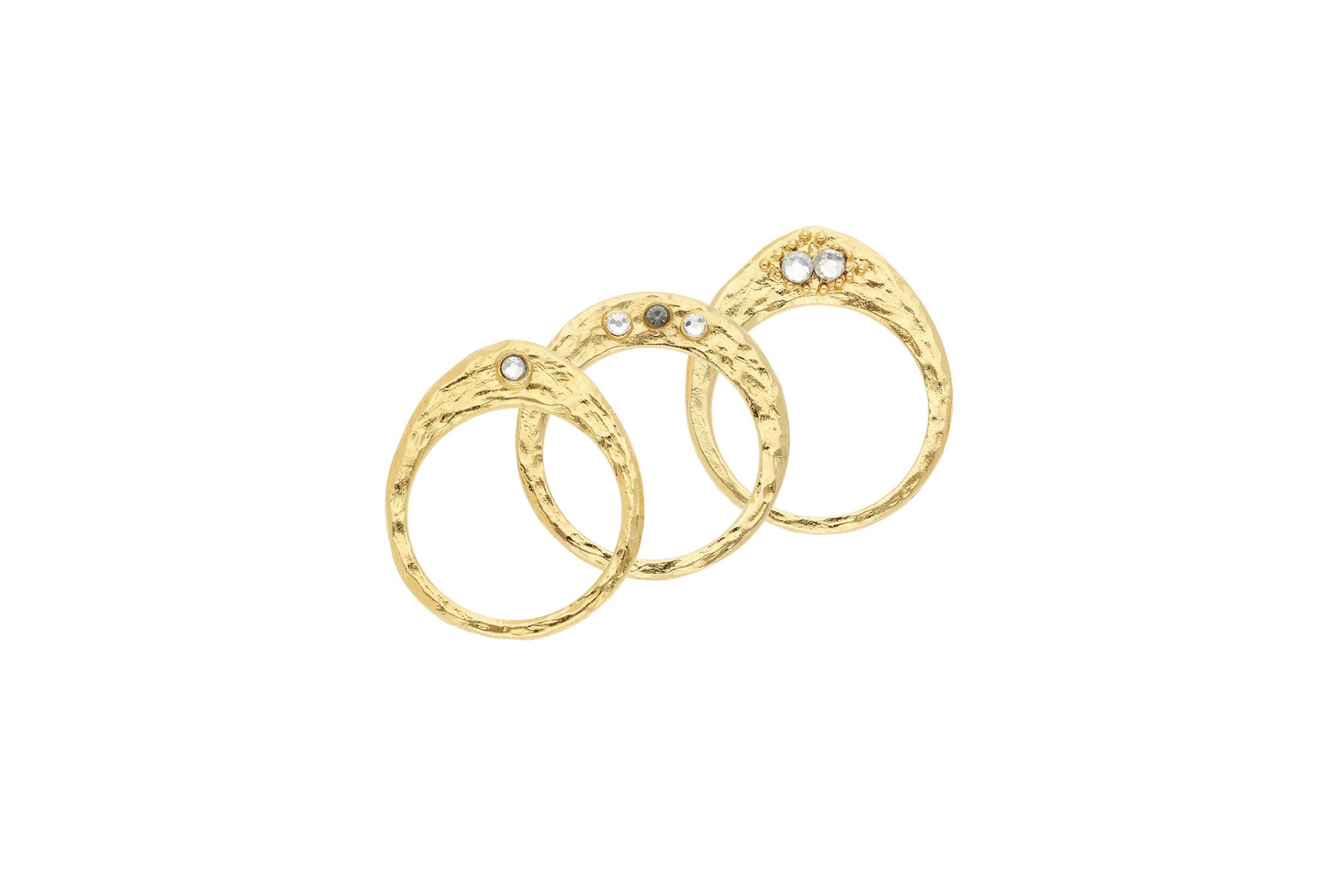 Hipanema Ring Seleya Gold Gold