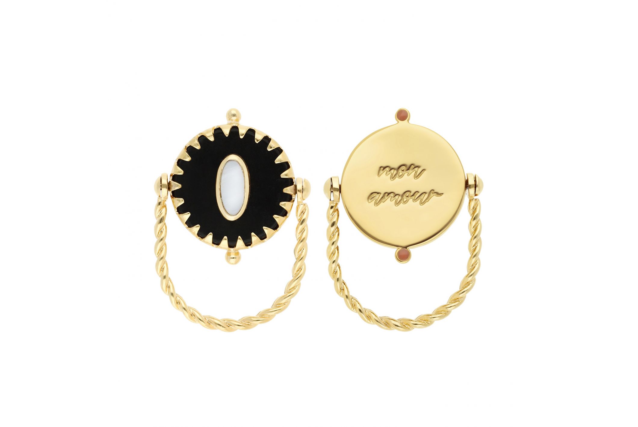 Hipanema Ring Miamor Black Black
