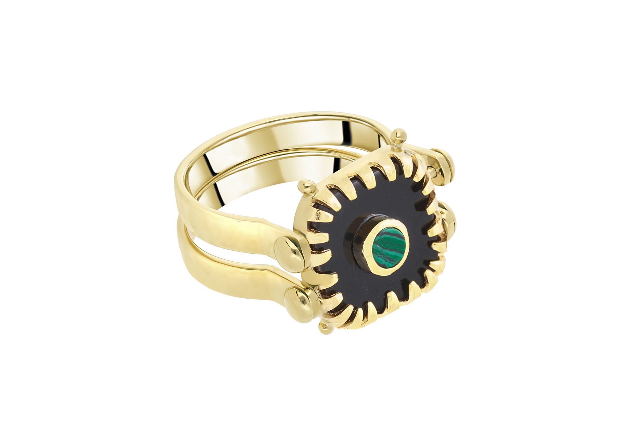 Hipanema Bague Myre Noir