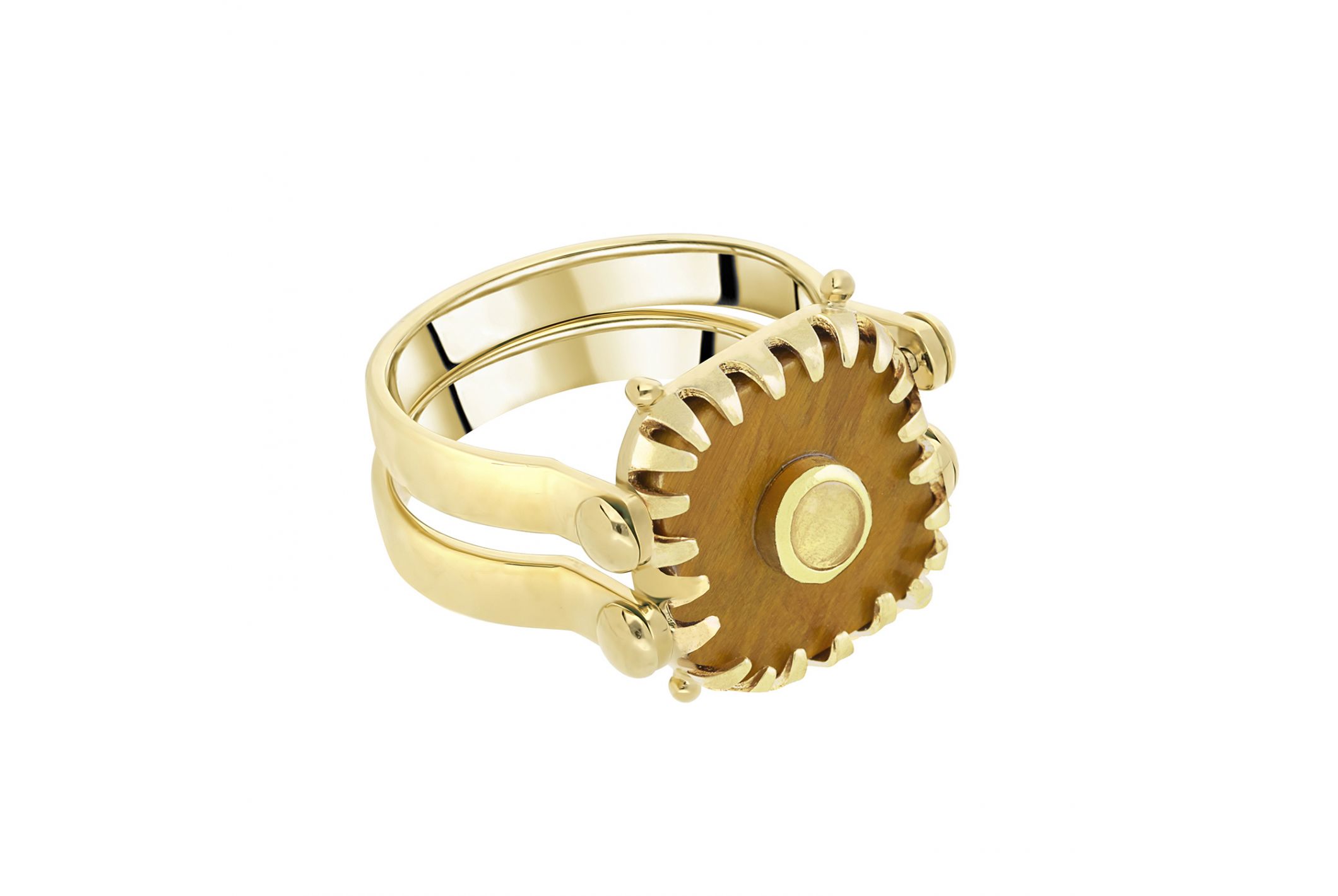 Hipanema Bague Myre Ambre