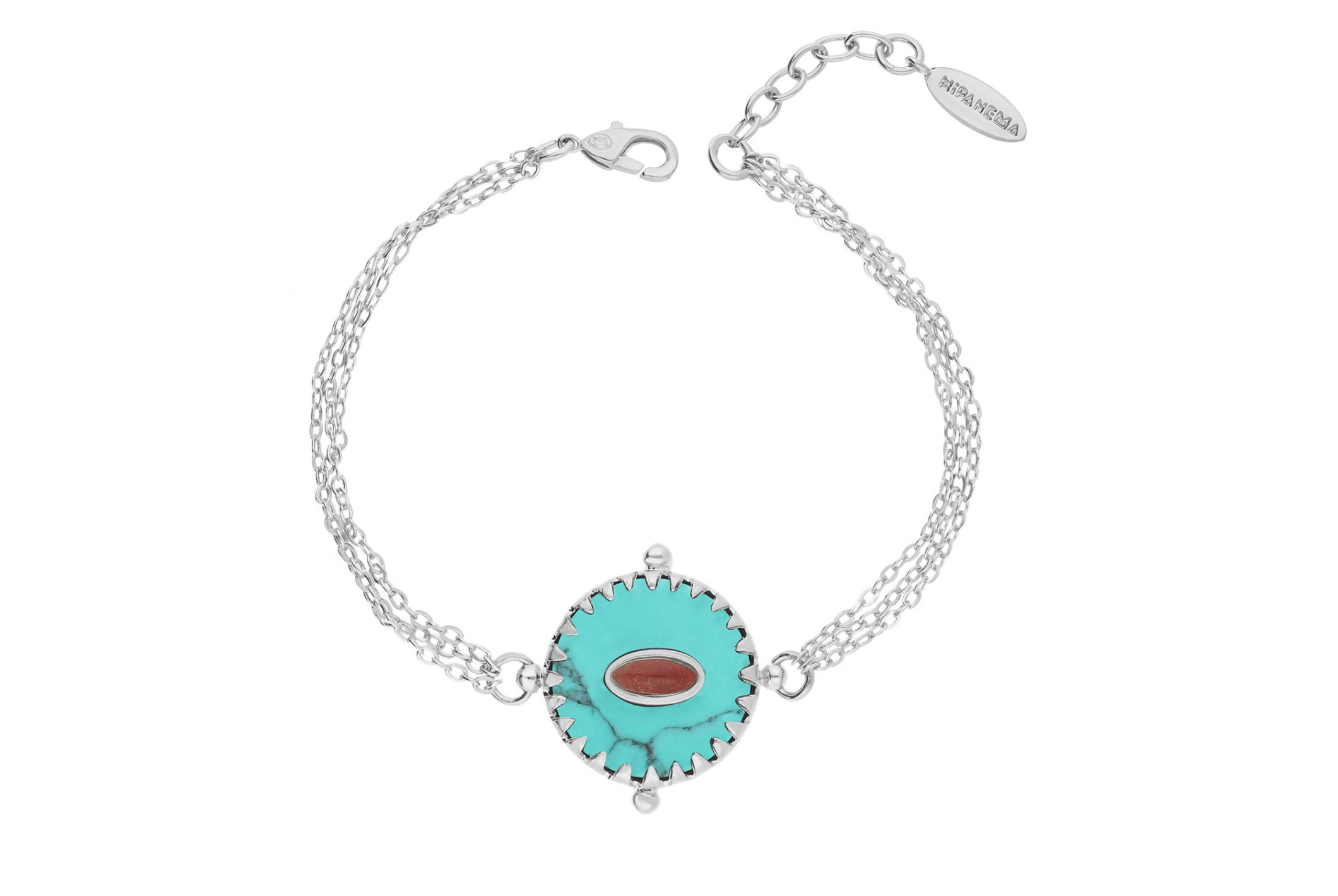 Hipanema Bracelet Lover Bleu Turquoise