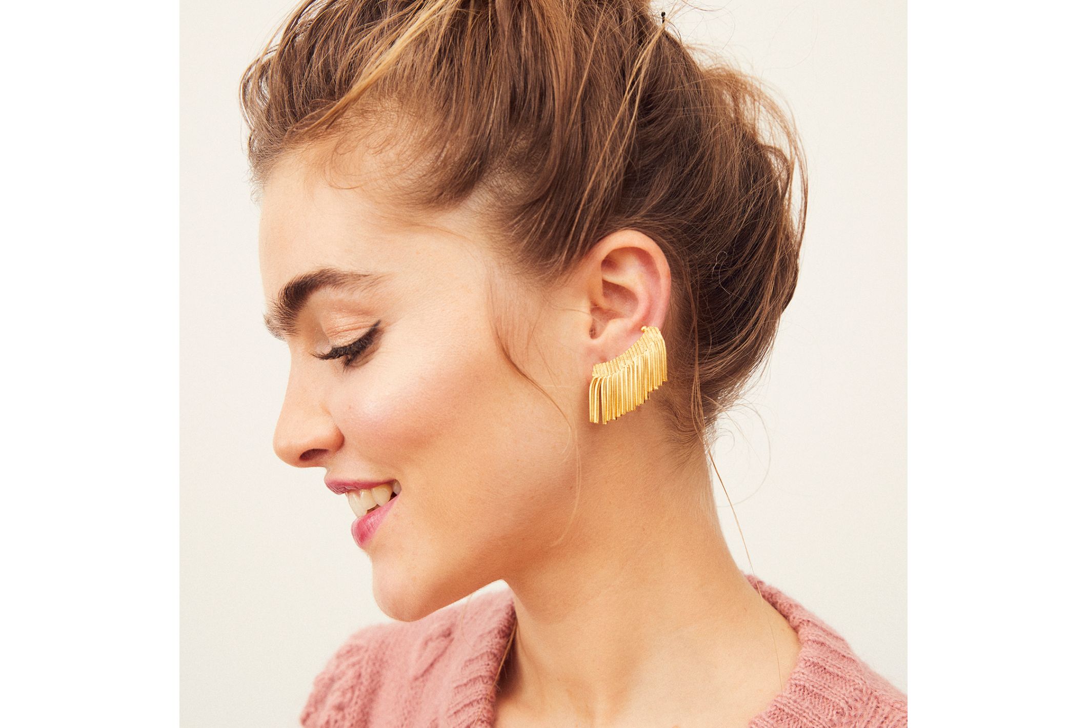 Hipanema Earrings Andrea Gold Gold