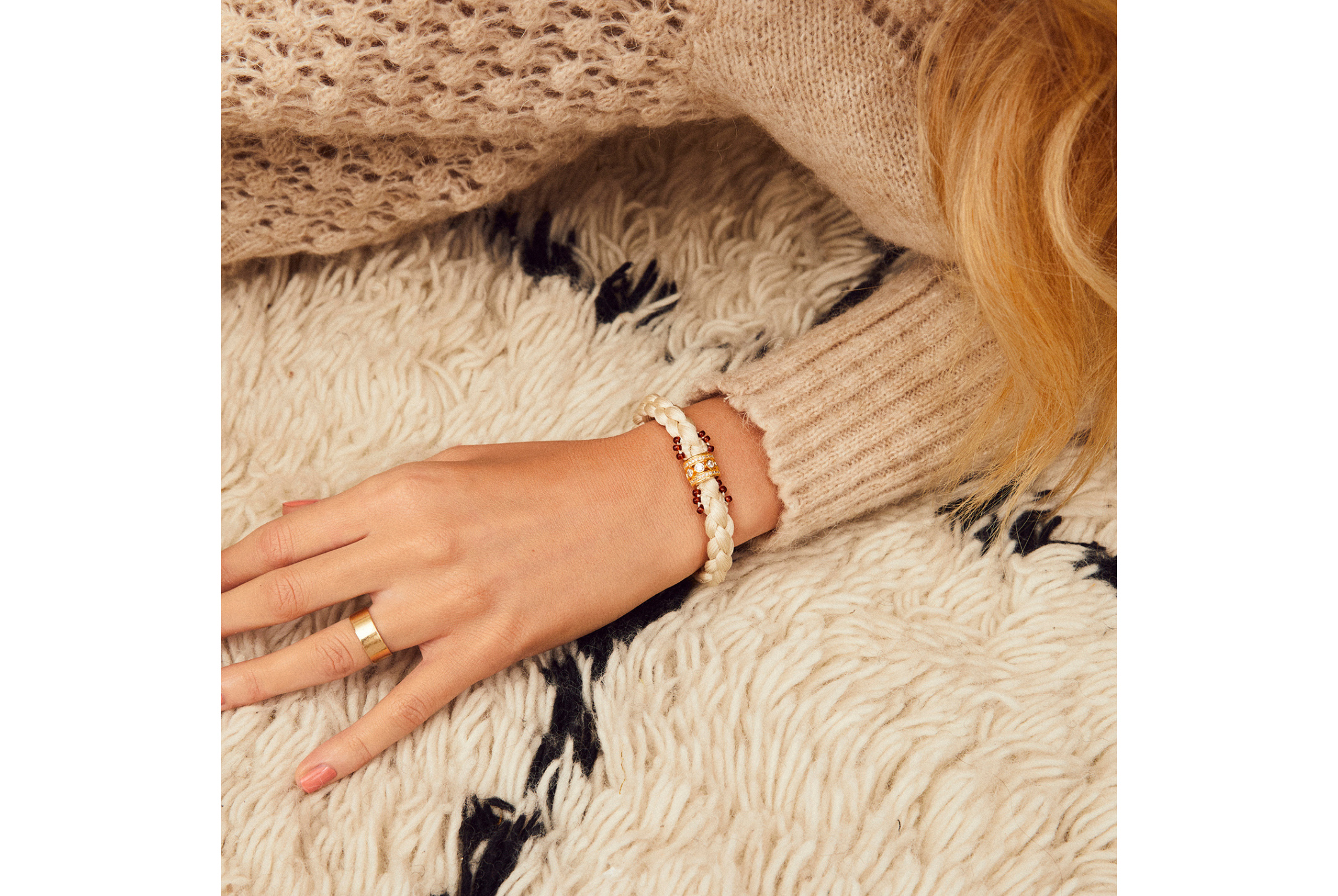 Hipanema Link Five Earth White