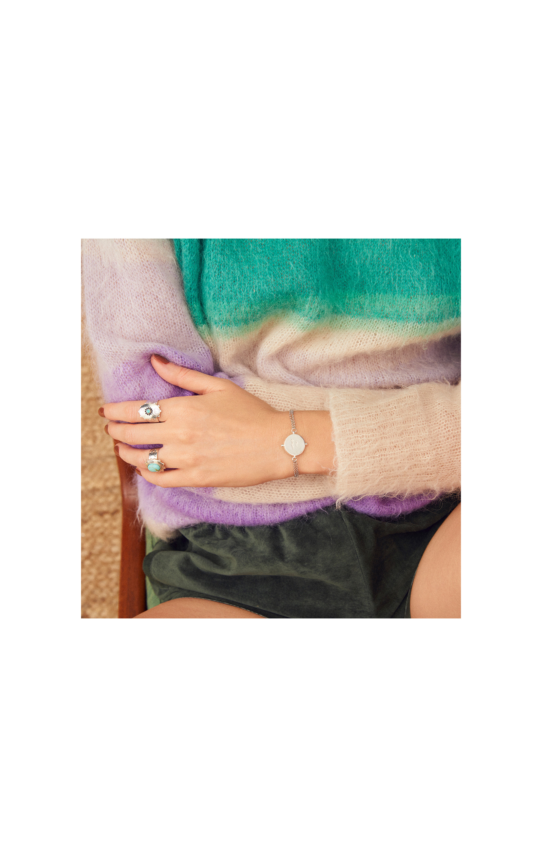 Bracelet Lover Bleu Turquoise