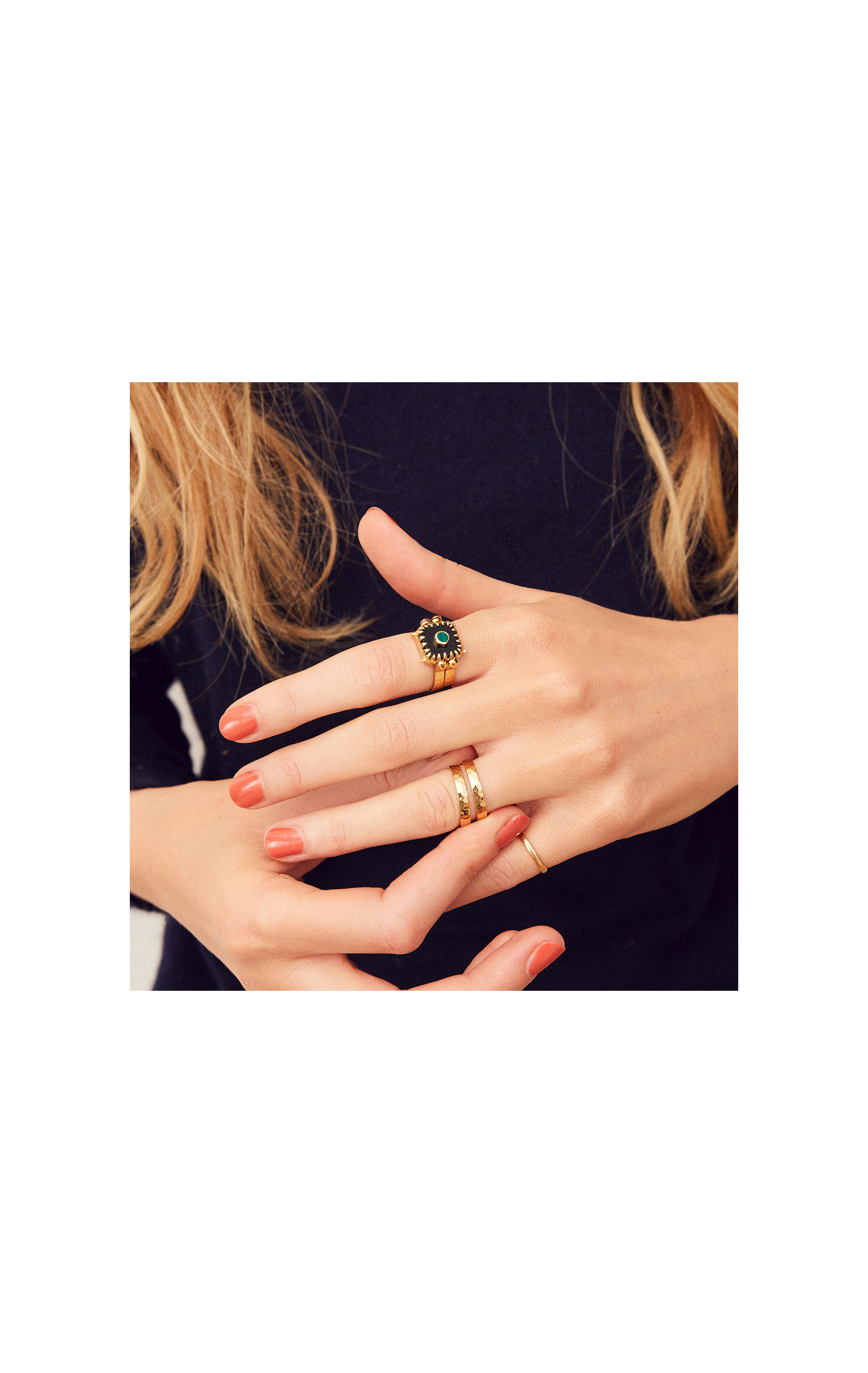 Ring Myre Black Black