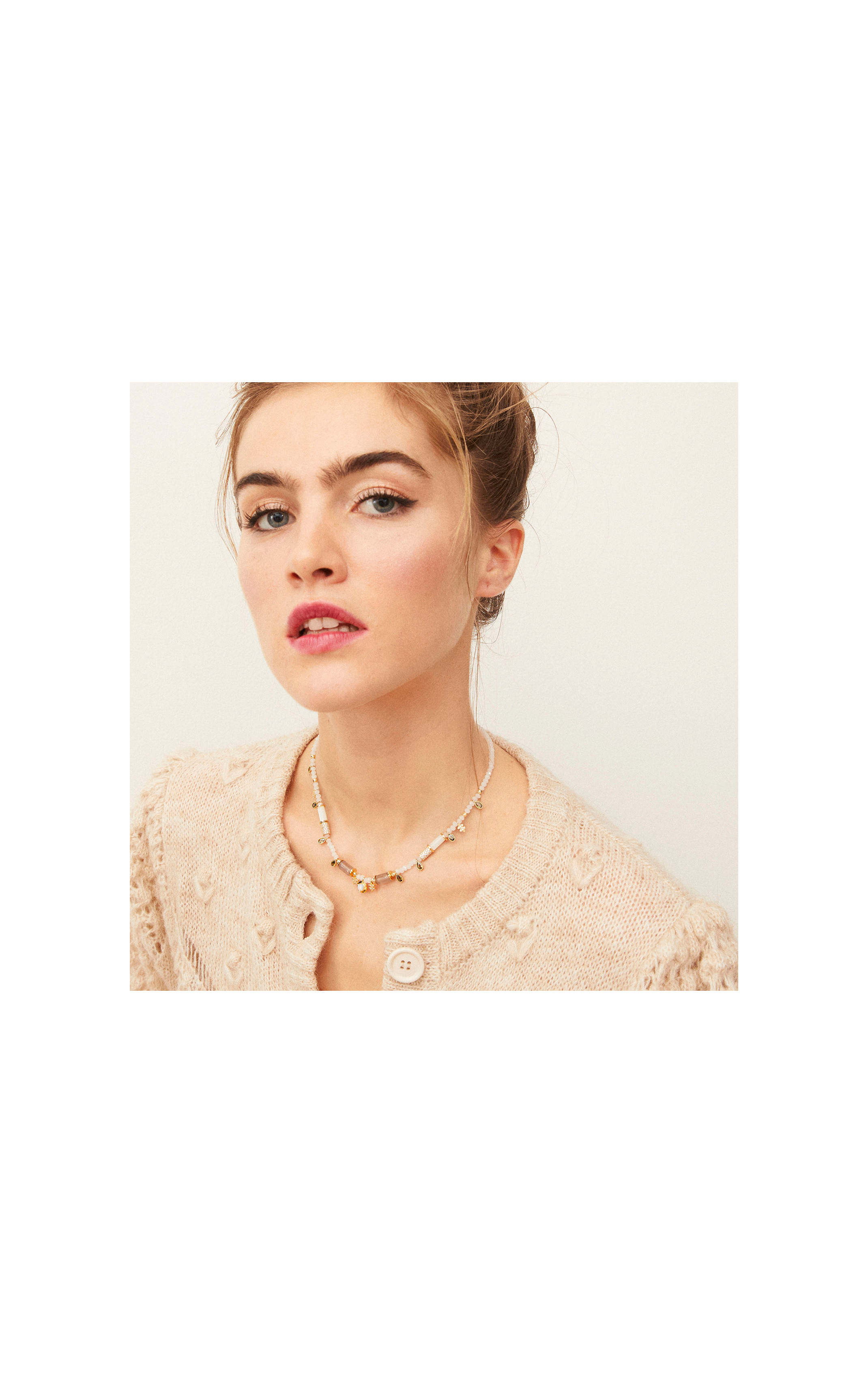 Collier Sarcophage Blanc