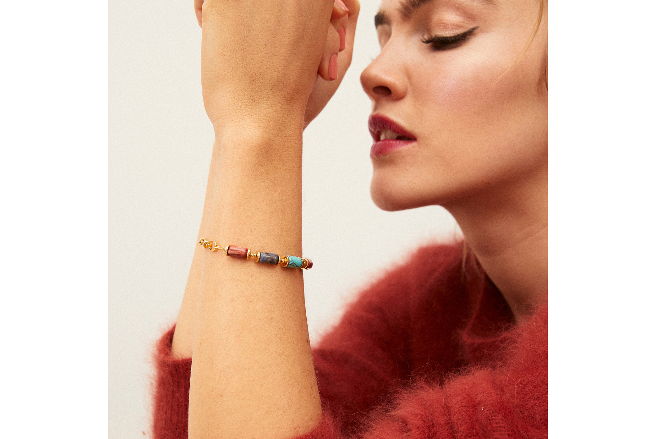 Hipanema Bracelet Ankara Turquoise Blue Turquoise
