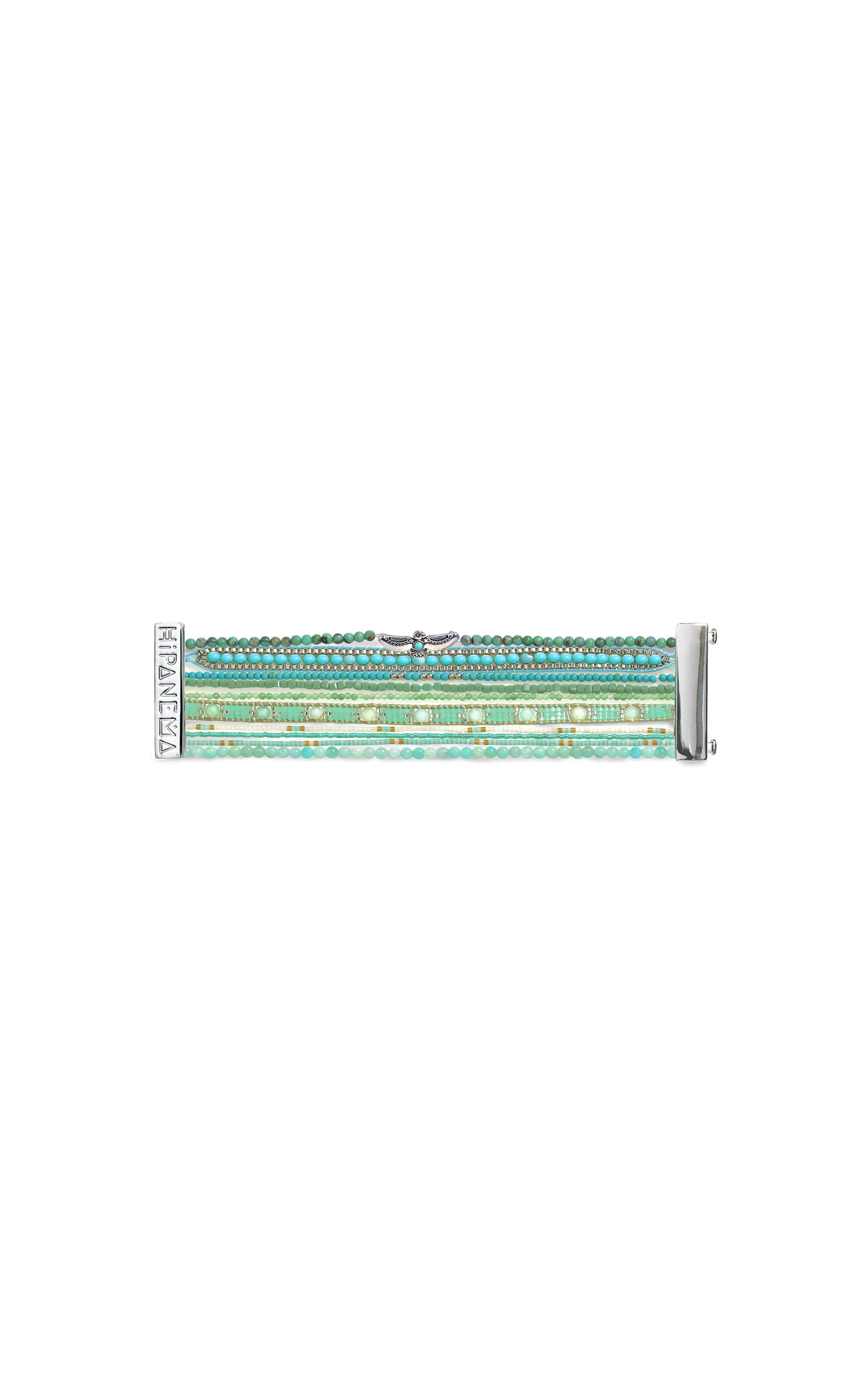 Manchette Aqua Bleu Turquoise