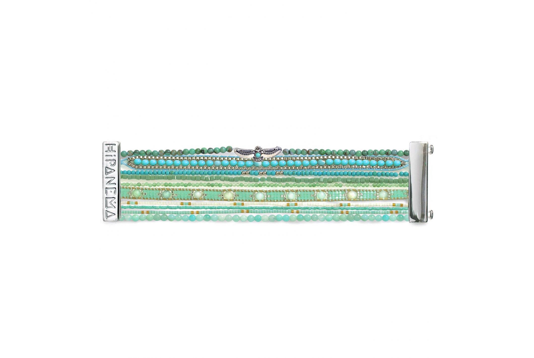 Hipanema Cuff Aqua Turquoise