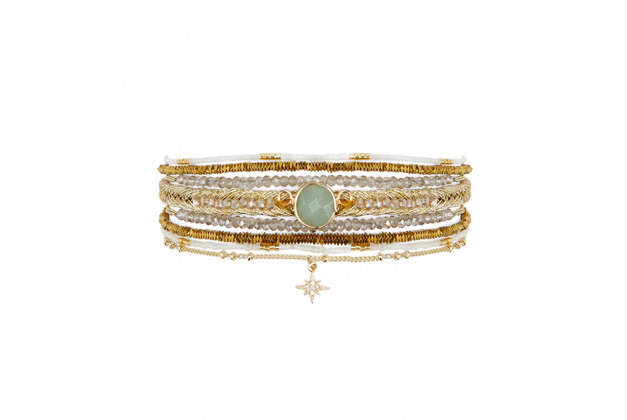Hipanema Cuff Diwali White
