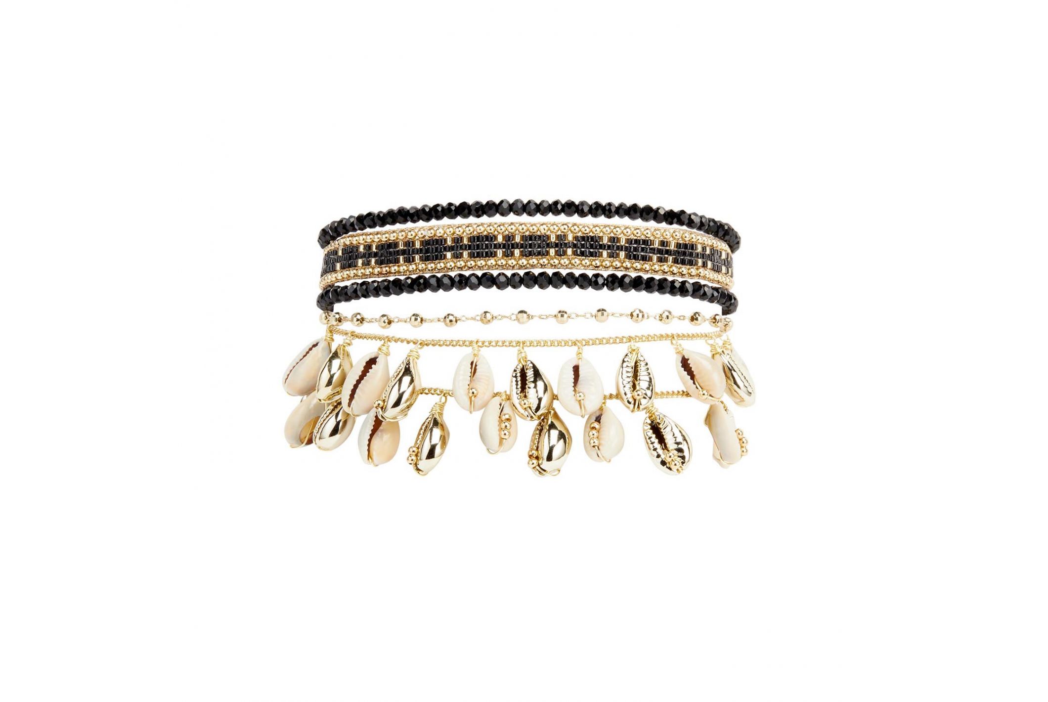 Hipanema Cuff Samoa Black