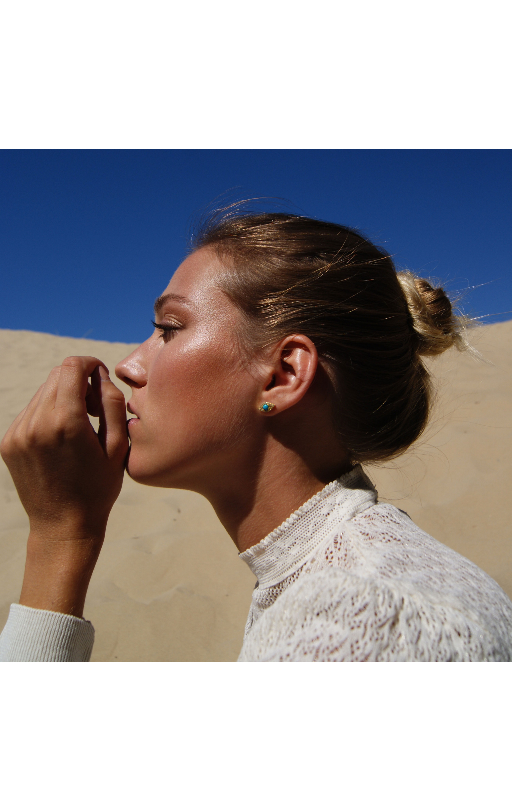Earrings Rhodes Turquoise