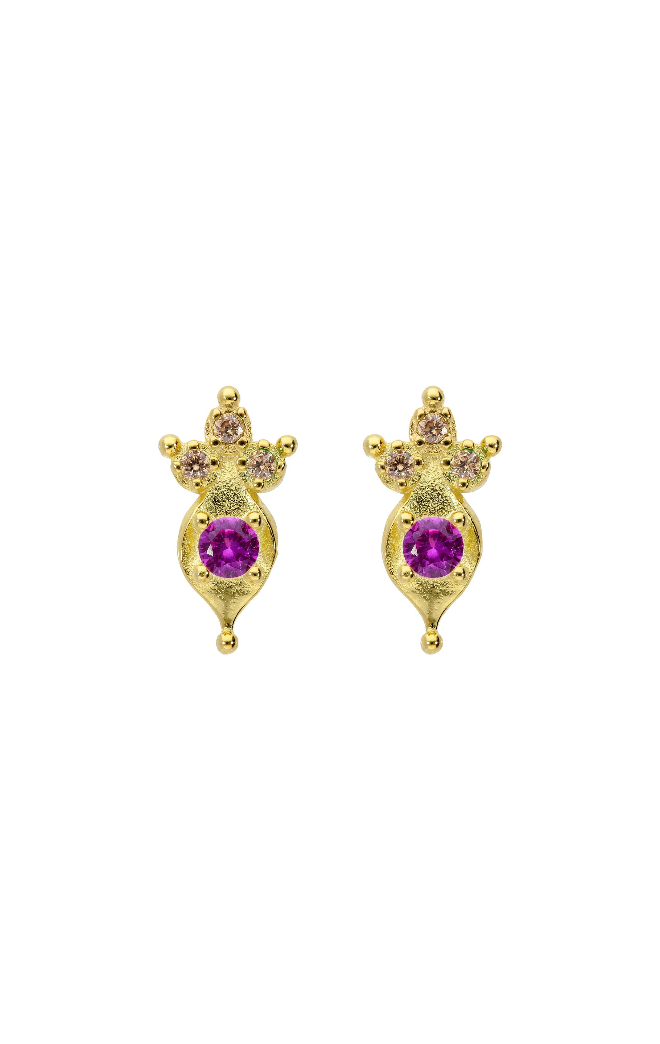 Earring Ikaria Pink