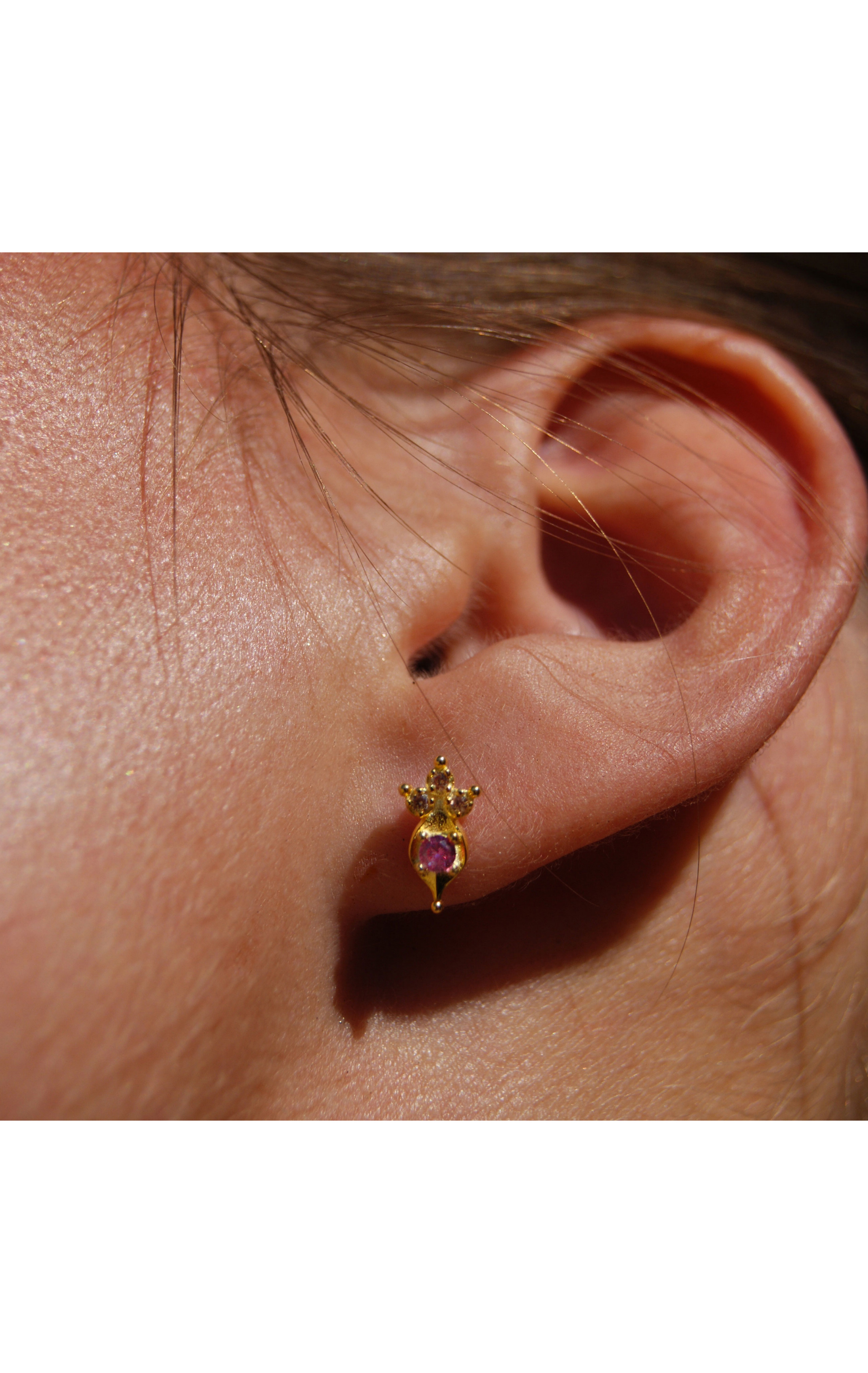Earring Ikaria Pink