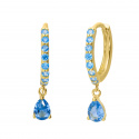Droppy Turquoise Blue Turquoise