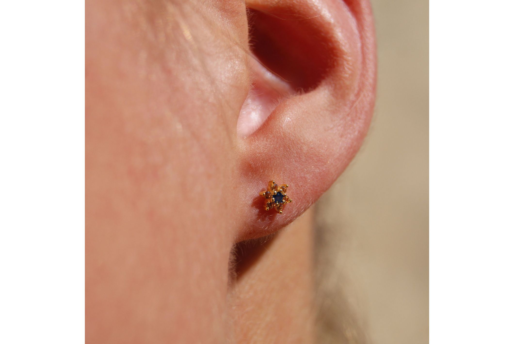 Hipanema Boucles d'oreilles Anafi Orange