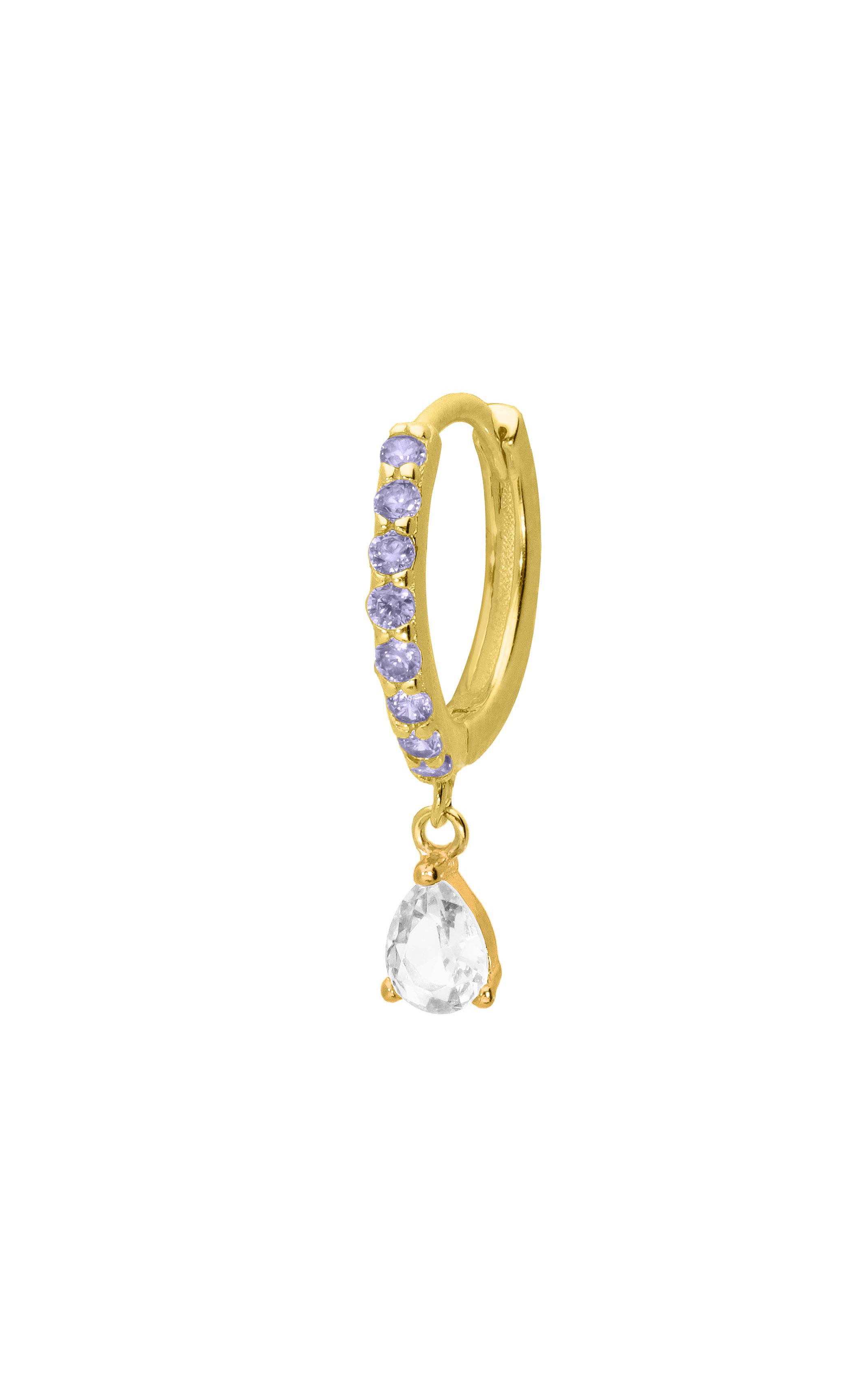 Earrings Droppy Diamant
