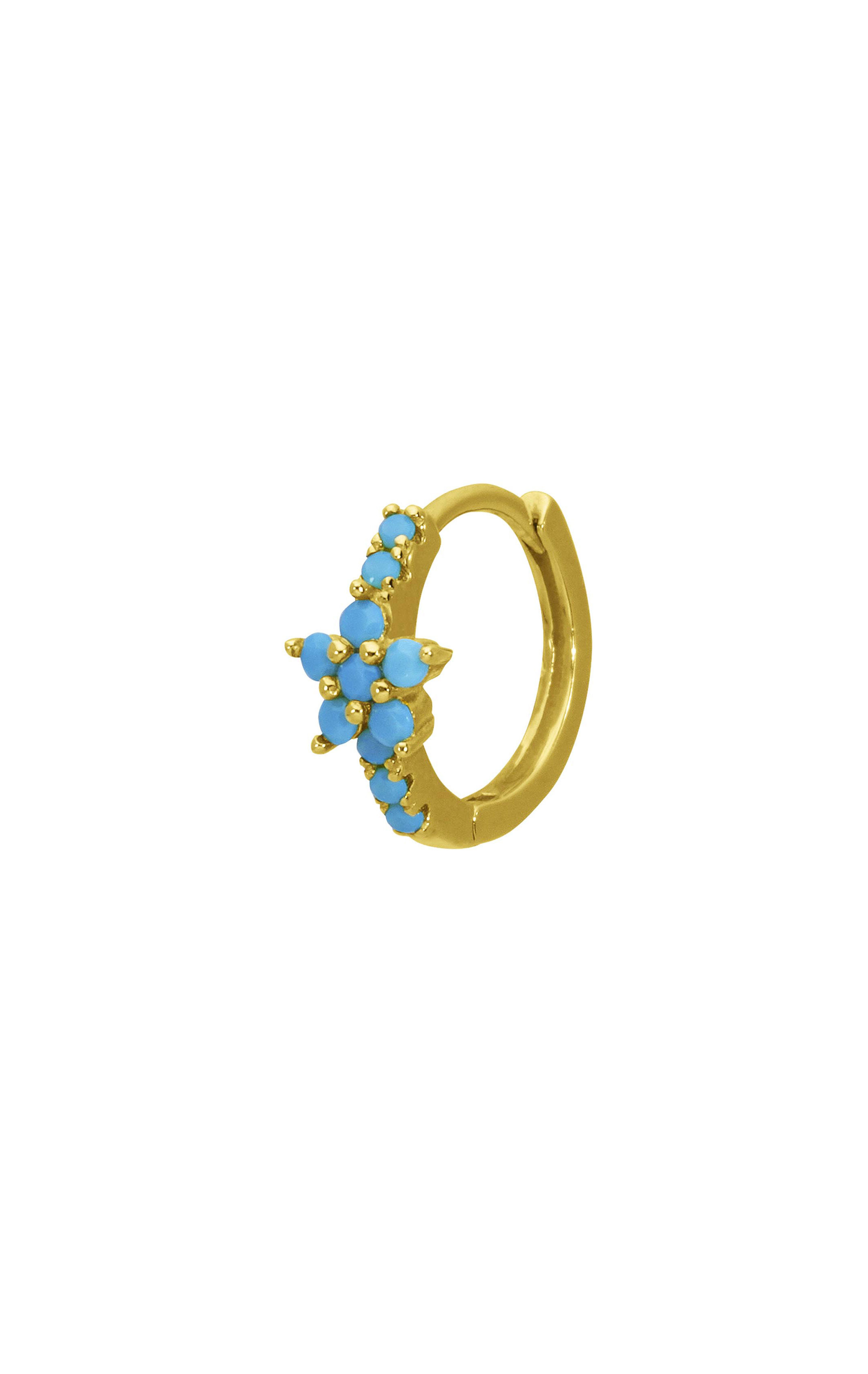 Earring Koki Turquoise Blue Turquoise