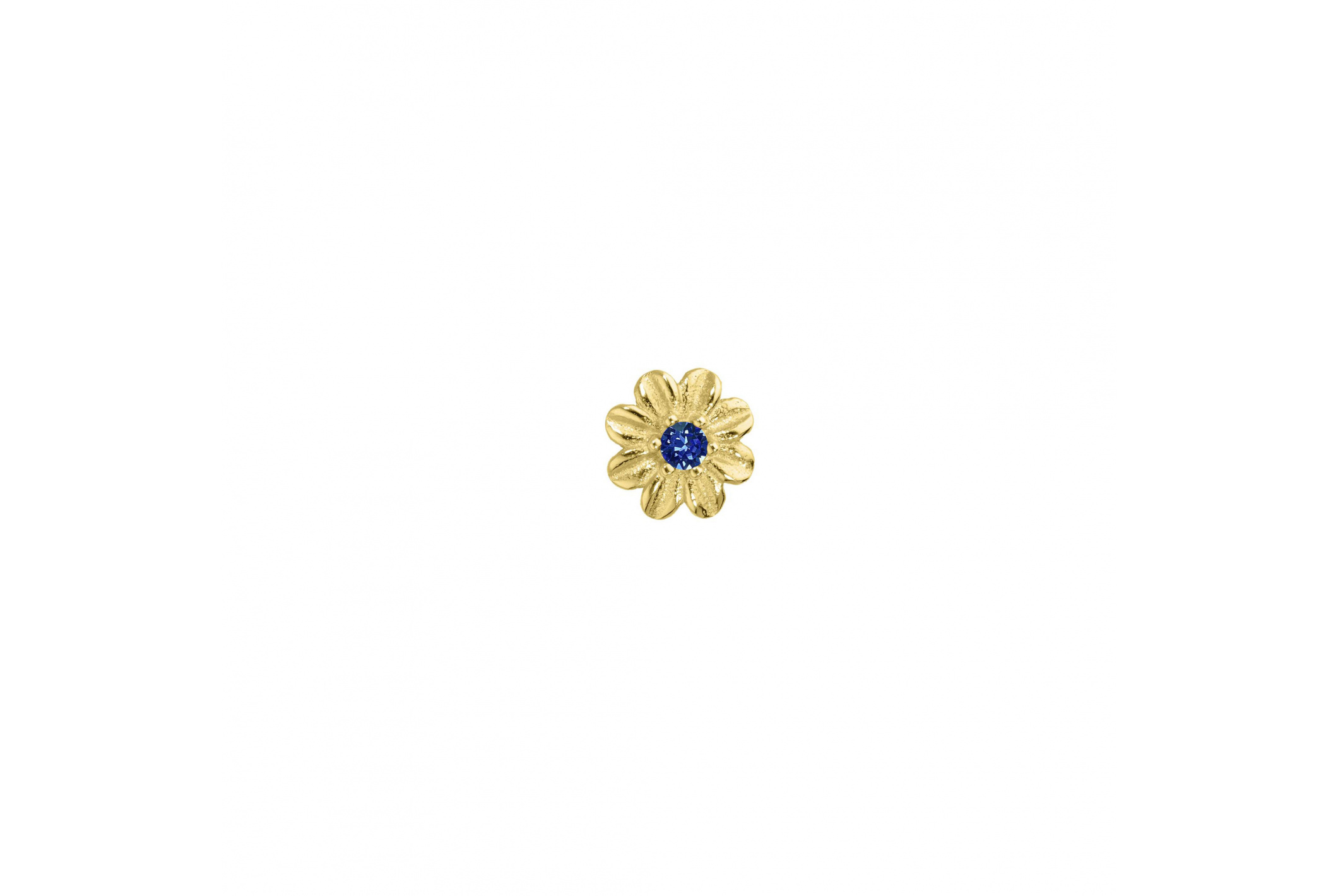 Hipanema Earring Paquerette Bleu Saphire