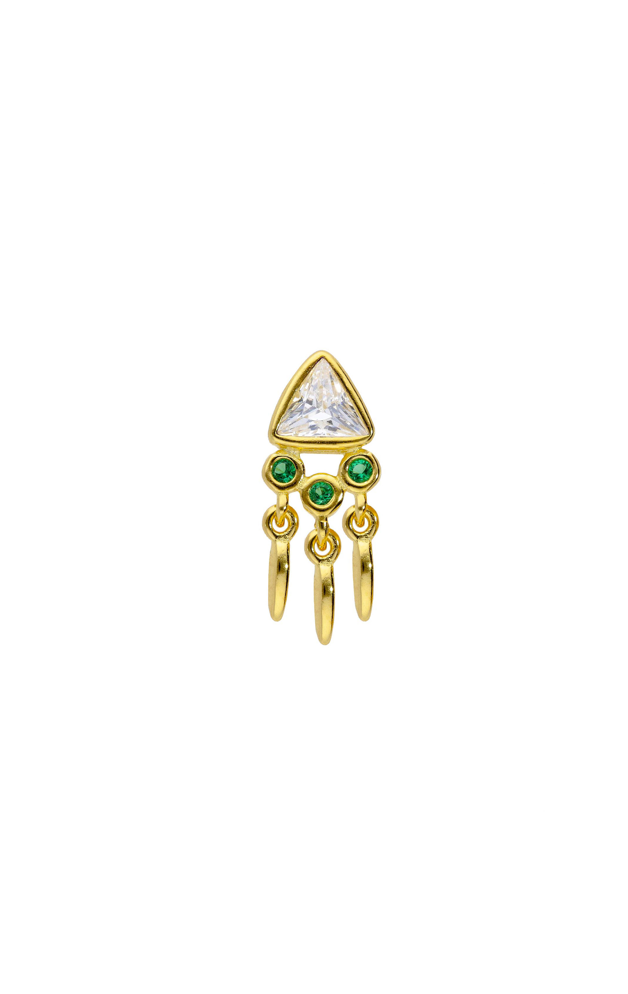 Earrings Pyramid Diamant