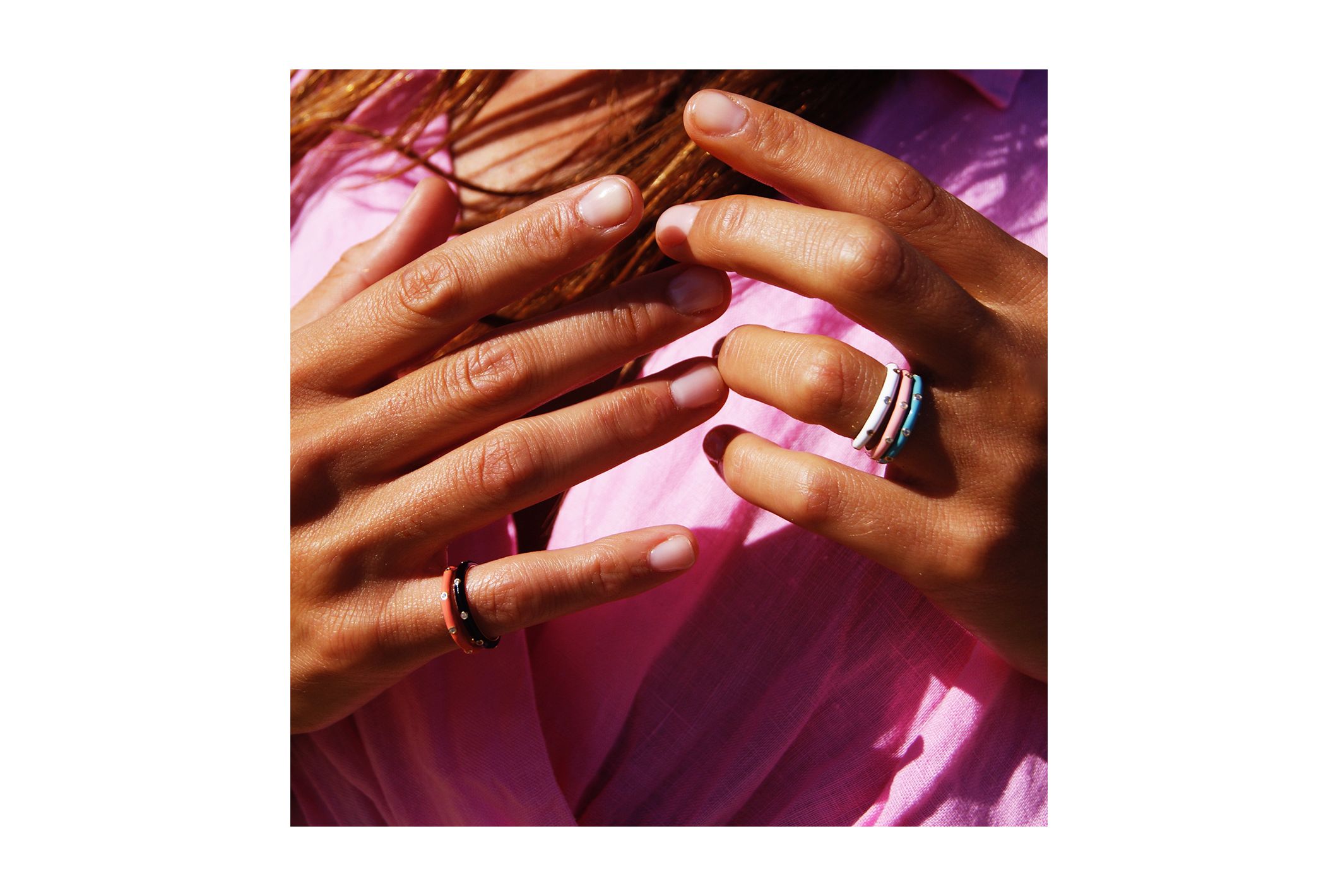 Hipanema Ring Bliss Black Black