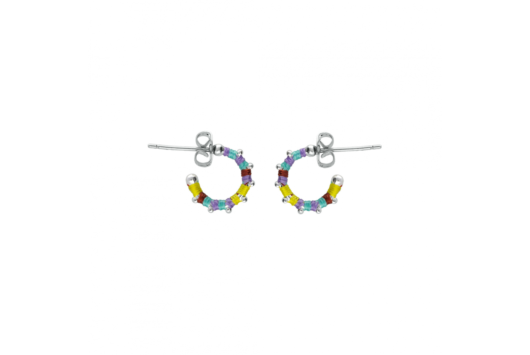 Hipanema Boucles d'oreilles Morena Argent