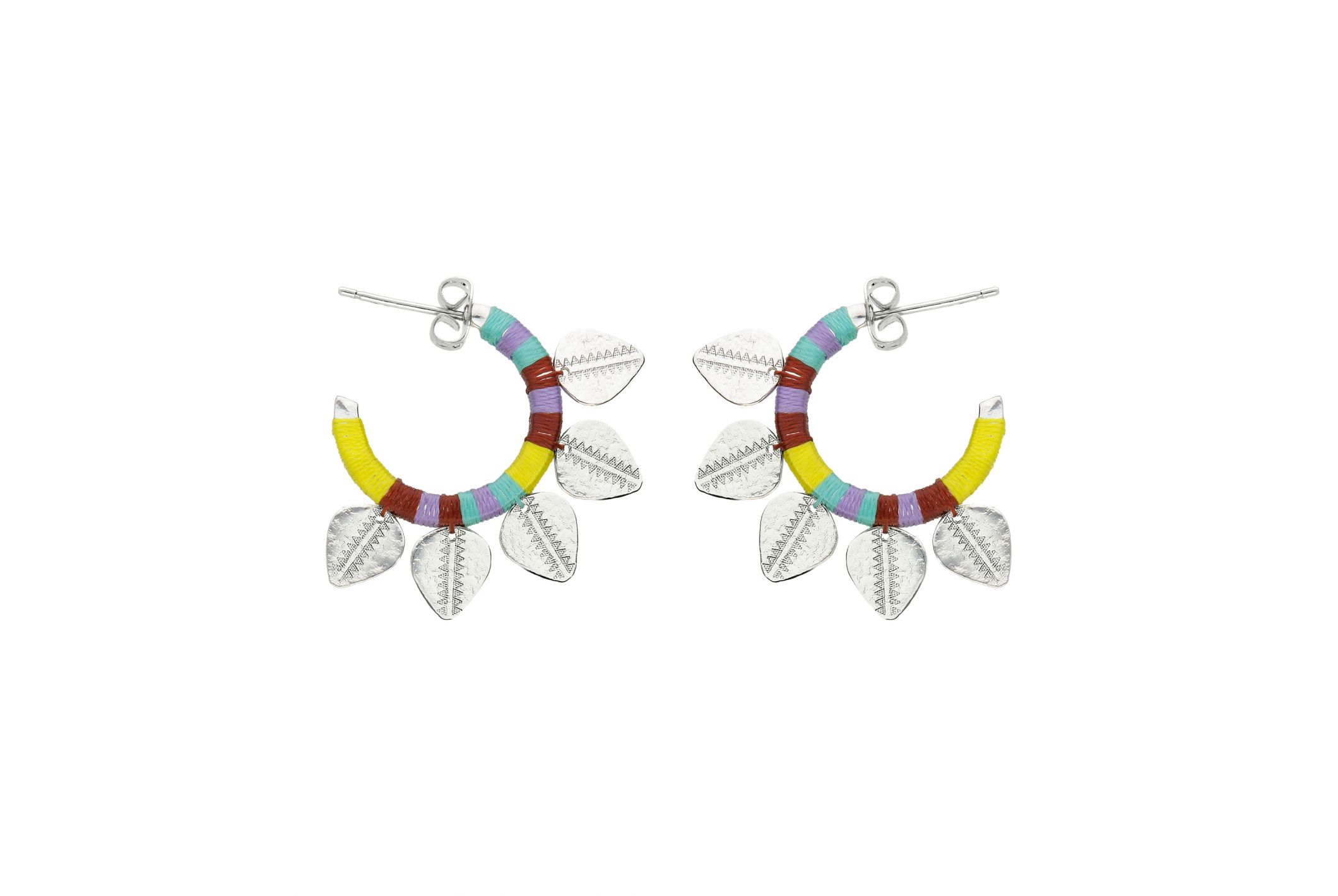 Hipanema Boucles d'oreilles Veda Argent