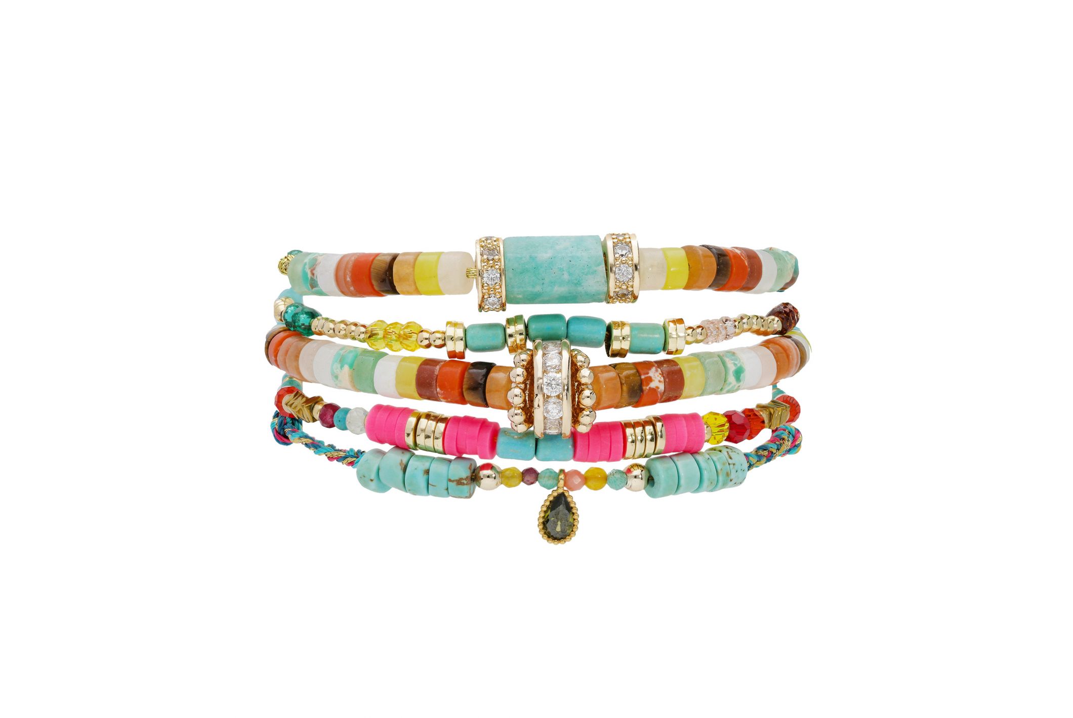 Hipanema Cuff Cashmeere multi