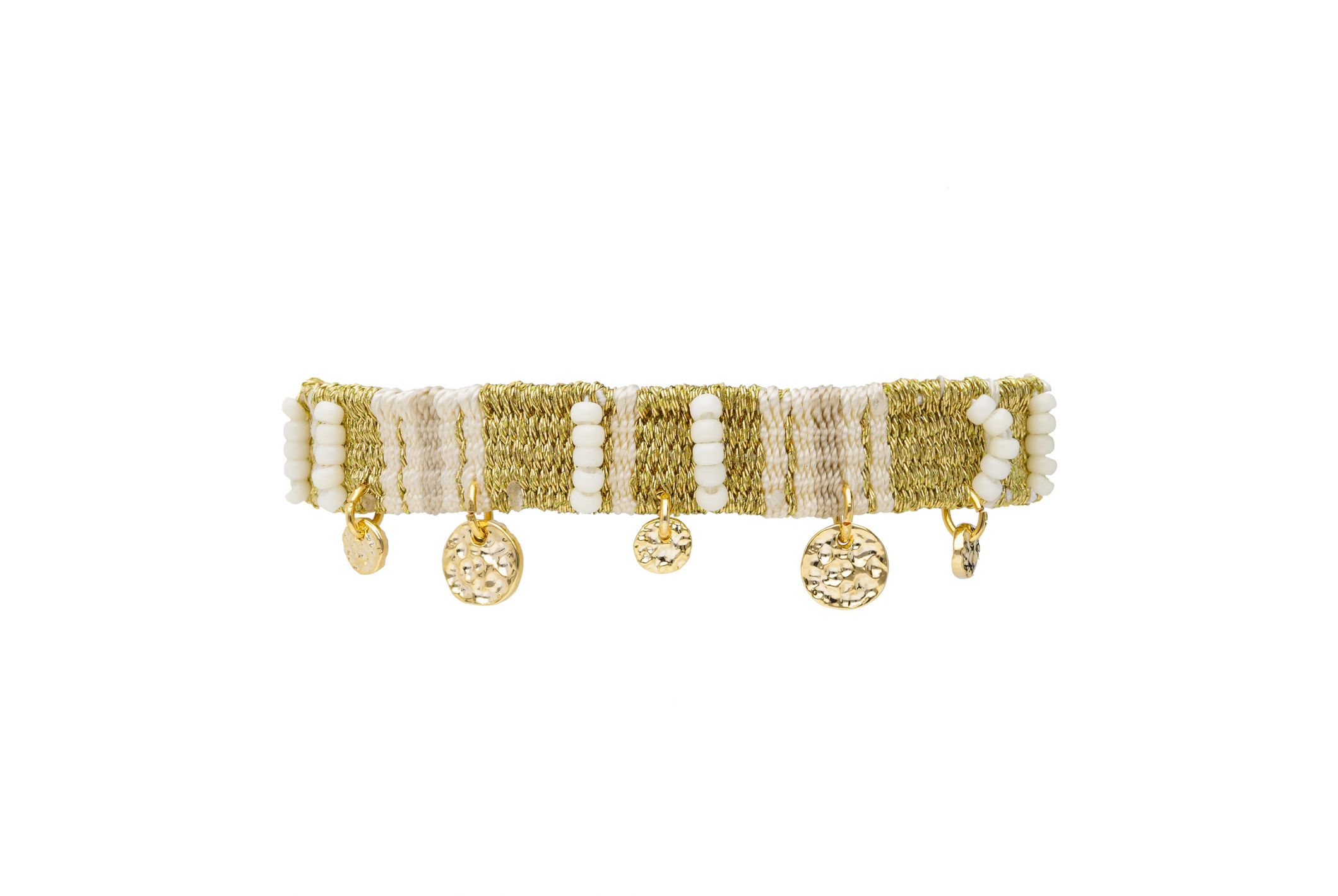 Hipanema Bracelet Mendoza Blanc
